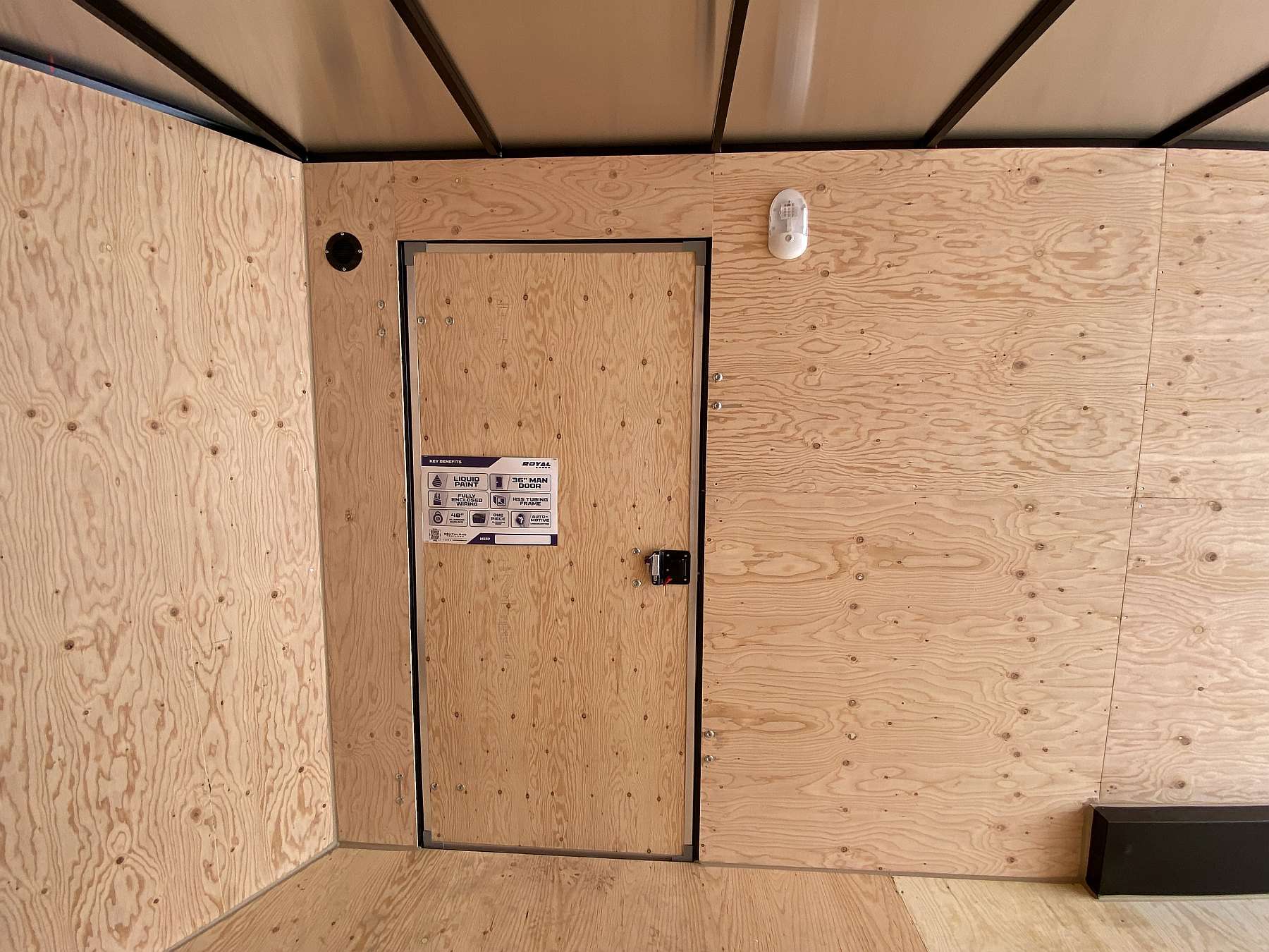 2026 Royal 7.5'x20' Enclosed Cargo w/ Ramp Door