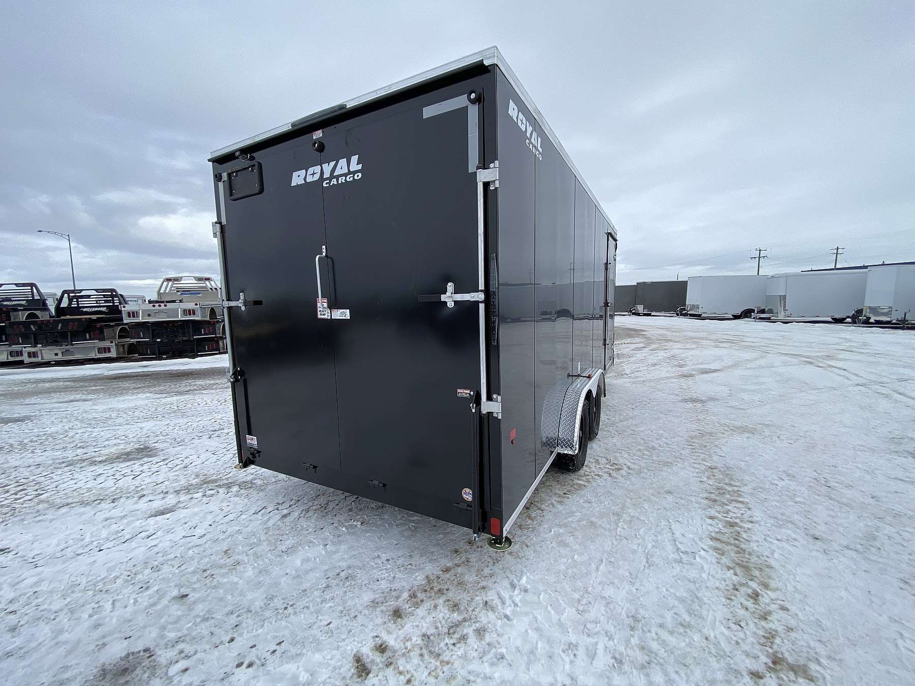 2026 Royal 7.5'x20' Enclosed Cargo w/ Ramp Door