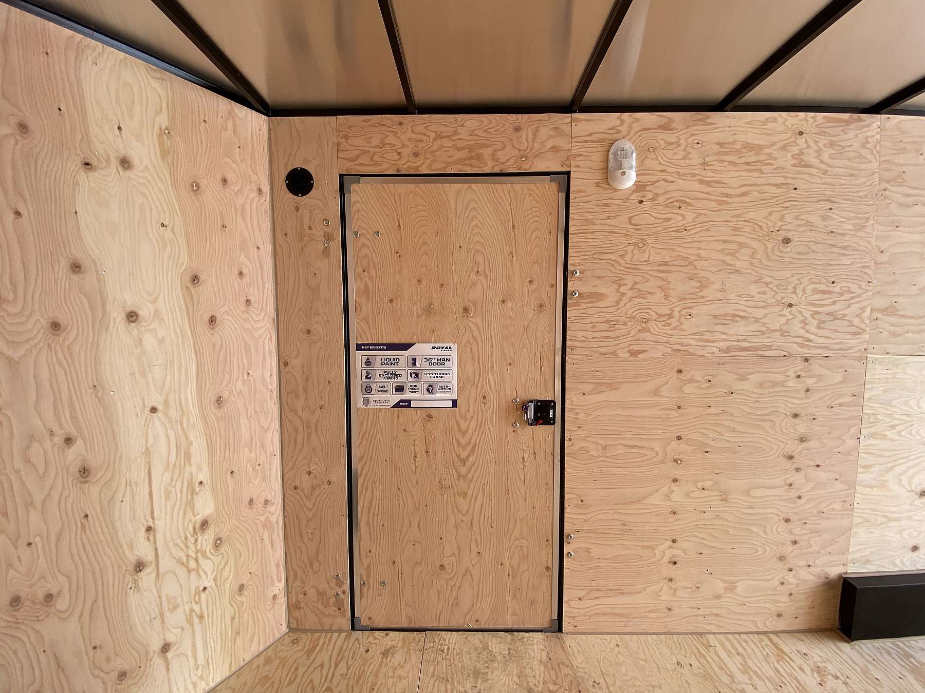 2026 Royal 7.5'x20' Enclosed Cargo w/ Ramp Door