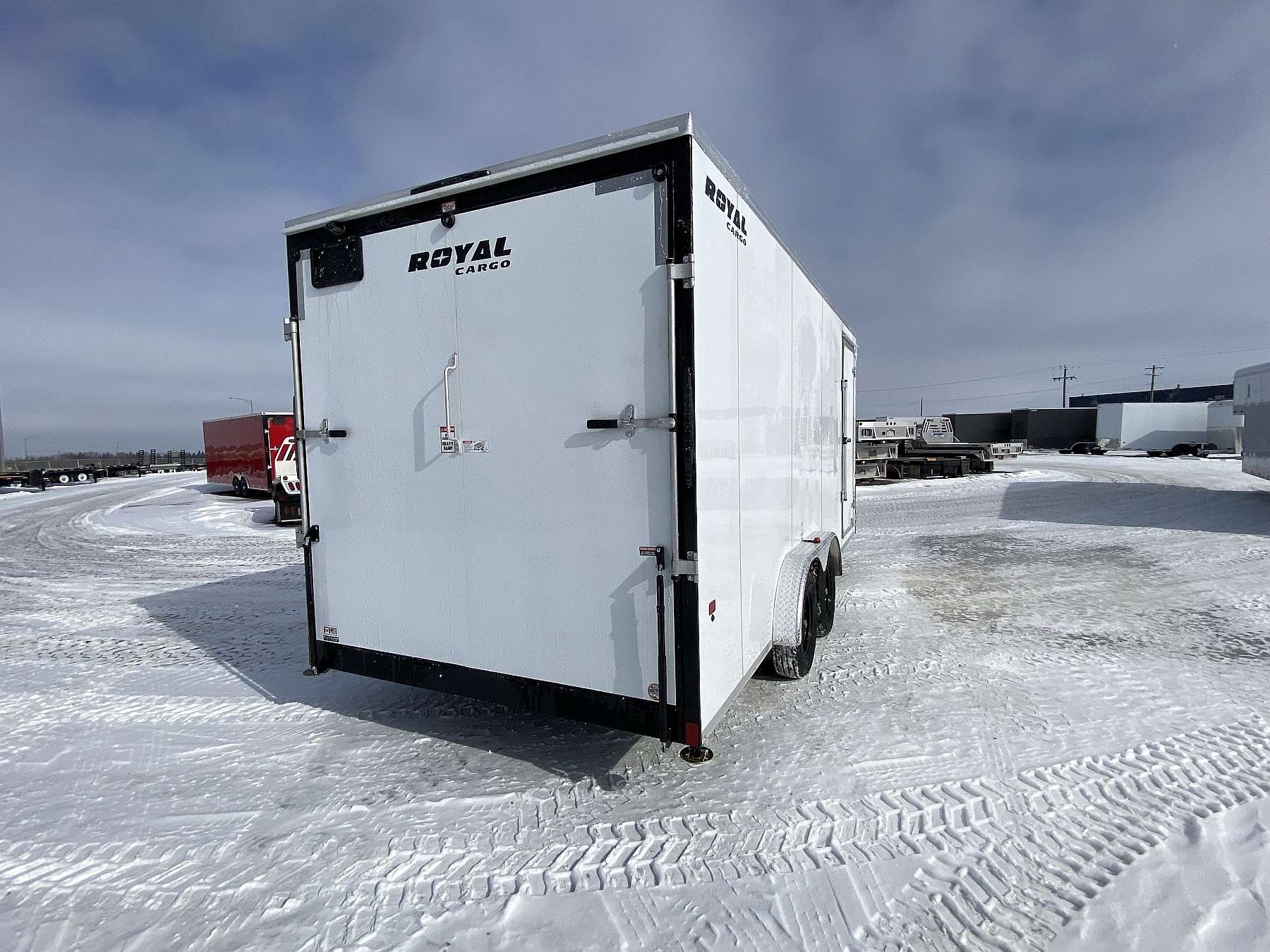 2026 Royal 7.5'x20' Enclosed Cargo w/ Ramp Door
