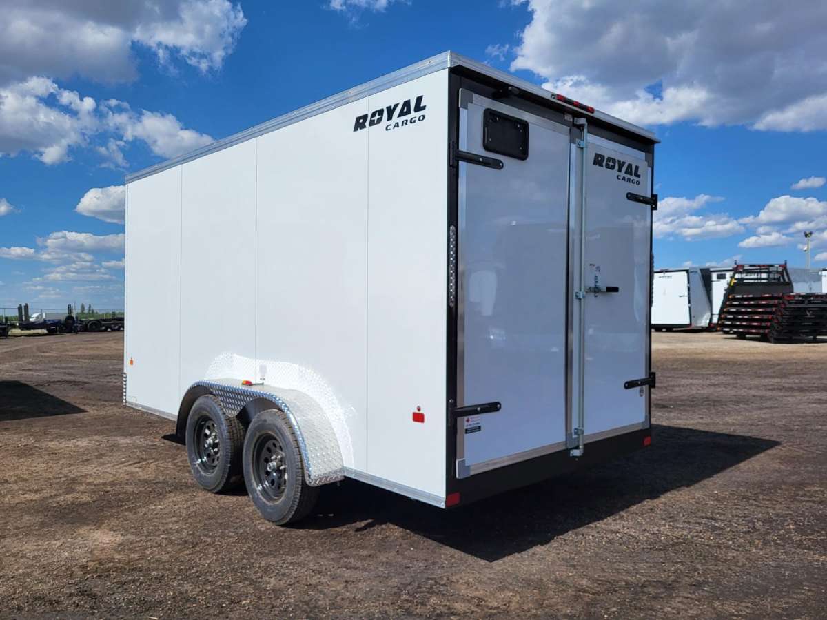 2026 Royal 7'x14' Enclosed Flat Front Cargo Trailer
