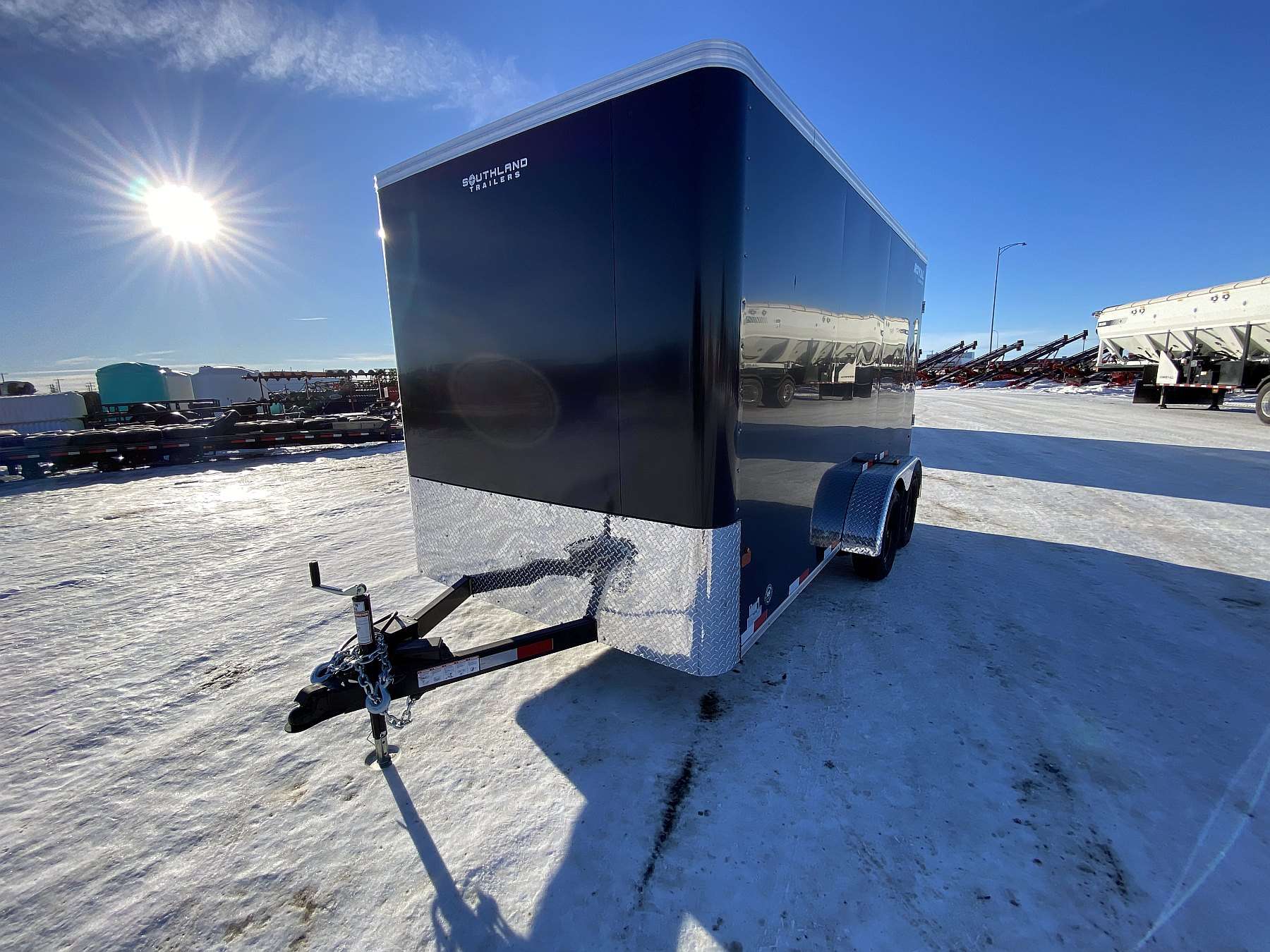 2026 Royal 7'x14' Enclosed Flat Front Cargo Trailer
