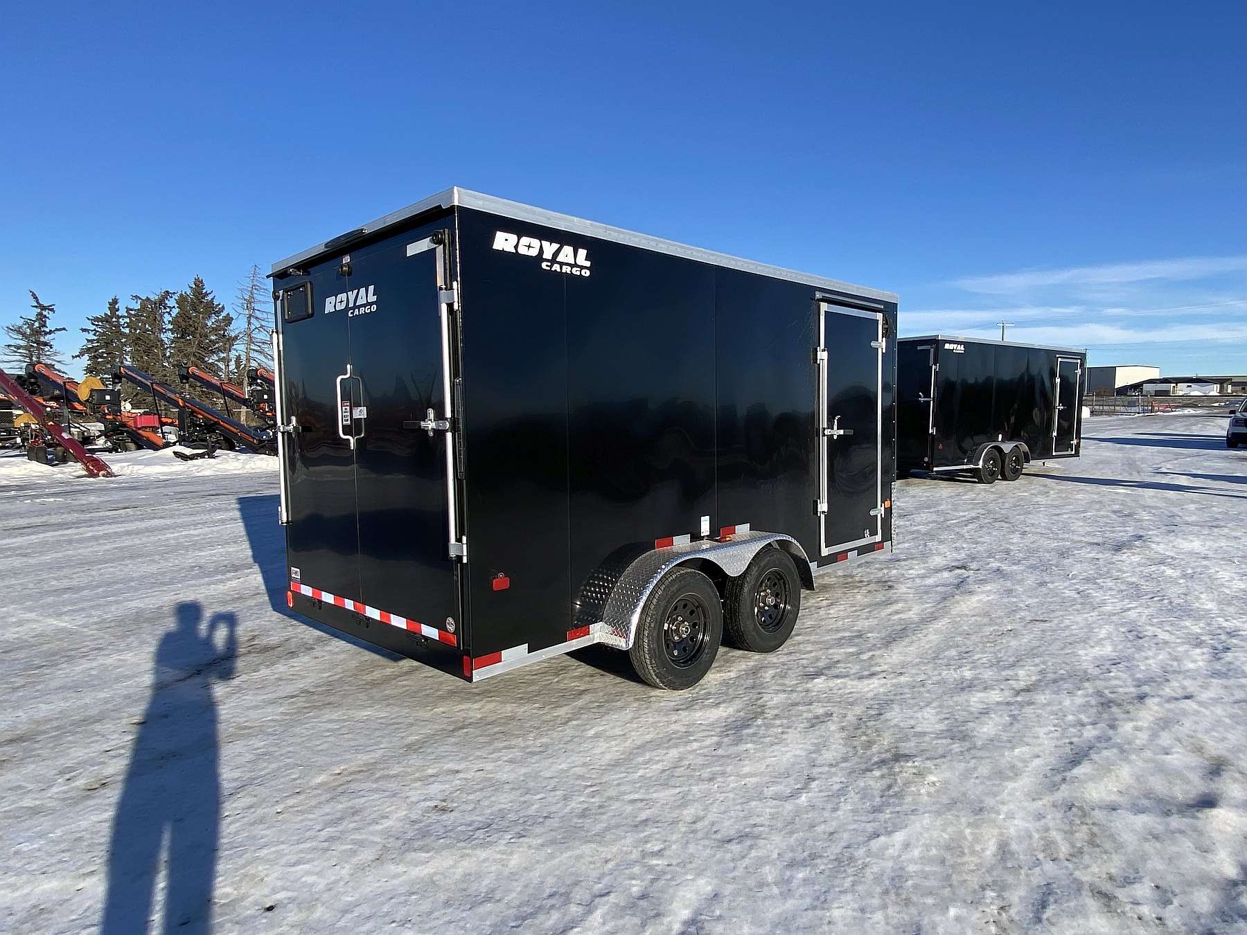 2026 Royal 7'x14' Enclosed Flat Front Cargo Trailer
