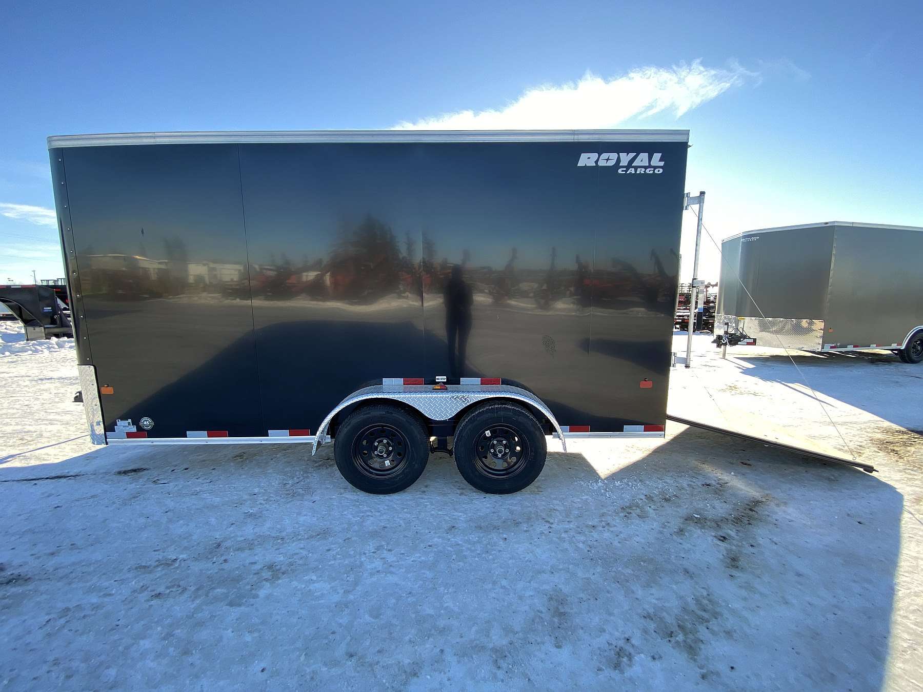 2026 Royal 7'x14' Enclosed Flat Front Cargo Trailer