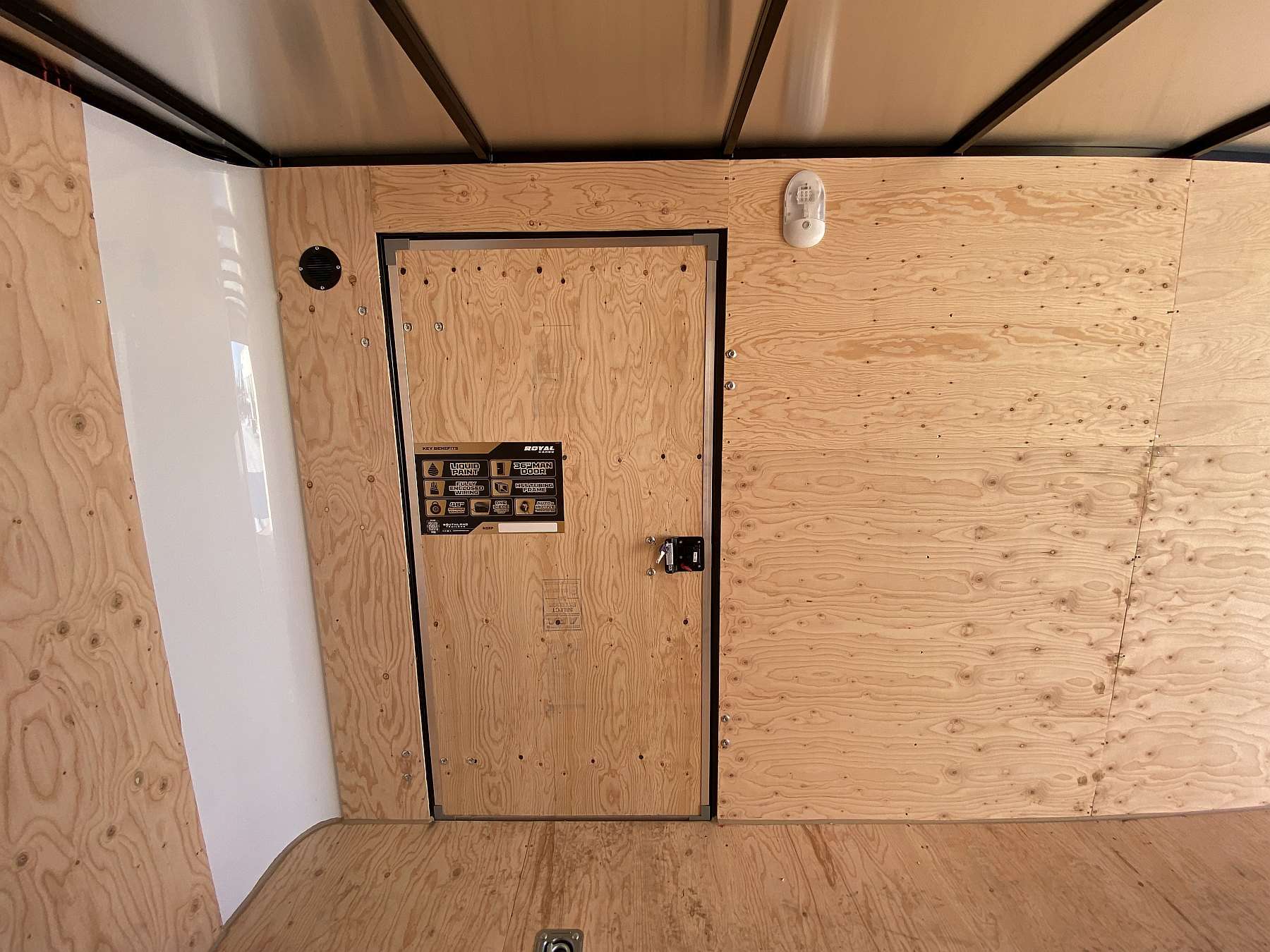 2026 Royal 7'x14' Enclosed Flat Front Cargo Trailer