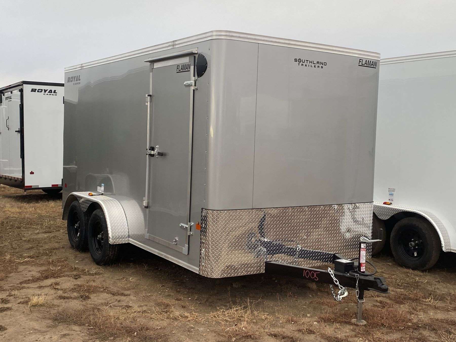 2026 Royal 7'x14' Enclosed Flat Front Cargo Trailer