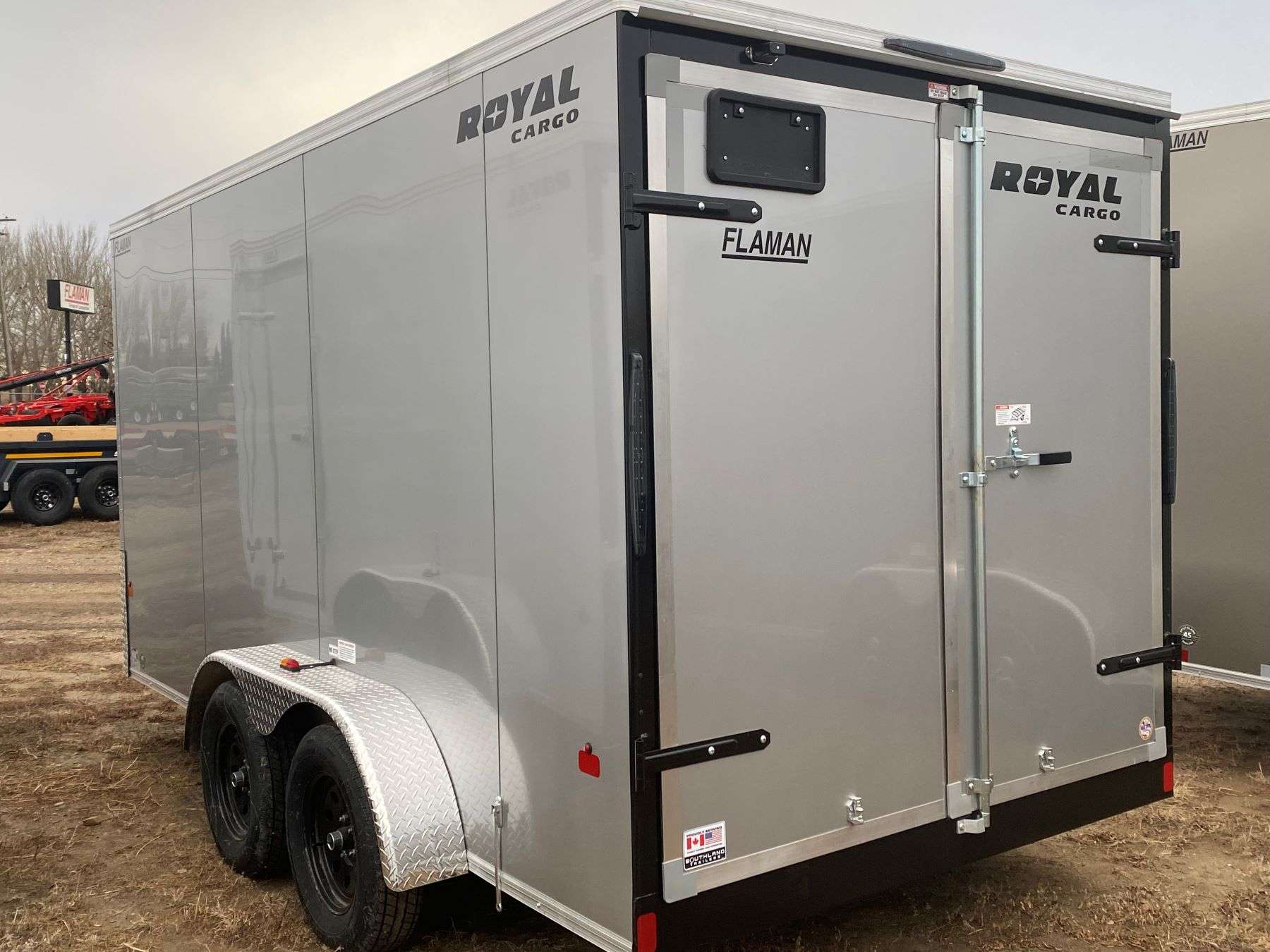 2026 Royal 7'x14' Enclosed Flat Front Cargo Trailer
