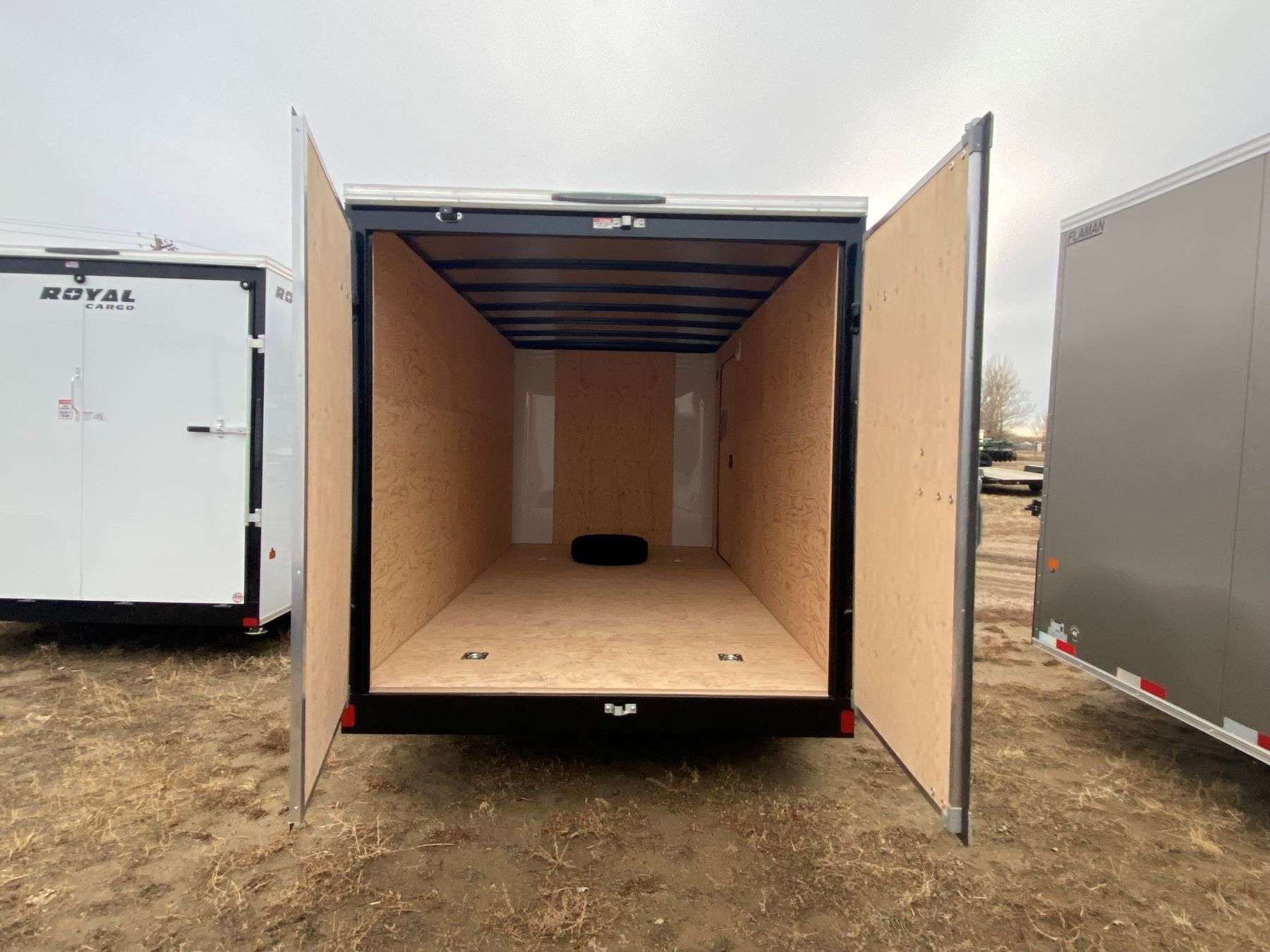 2026 Royal 7'x14' Enclosed Flat Front Cargo Trailer