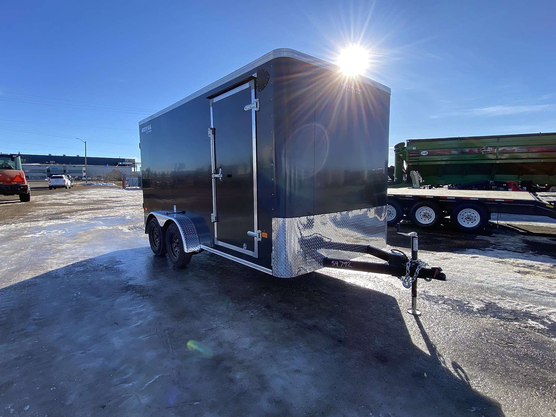 2026 Royal 7'x14' Enclosed Flat Front Cargo Trailer