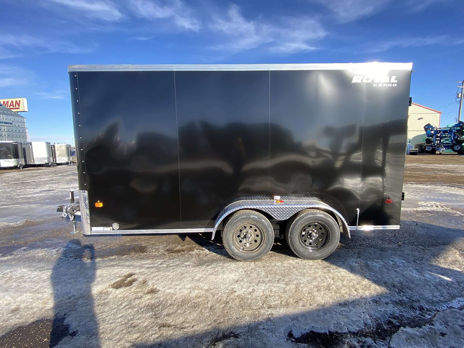 2026 Royal 7'x14' Enclosed Flat Front Cargo Trailer