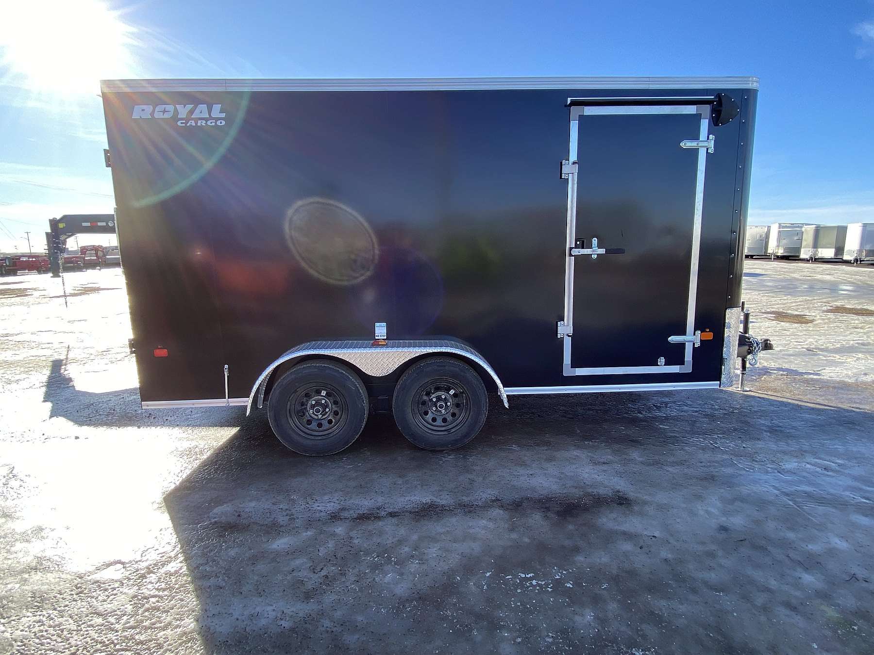 2026 Royal 7'x14' Enclosed Flat Front Cargo Trailer