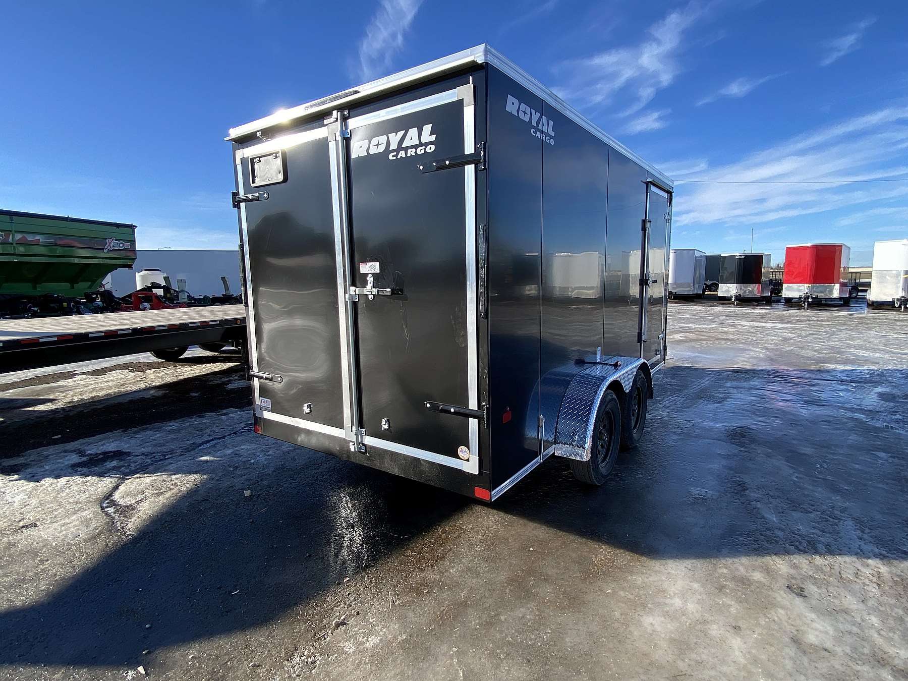 2026 Royal 7'x14' Enclosed Flat Front Cargo Trailer