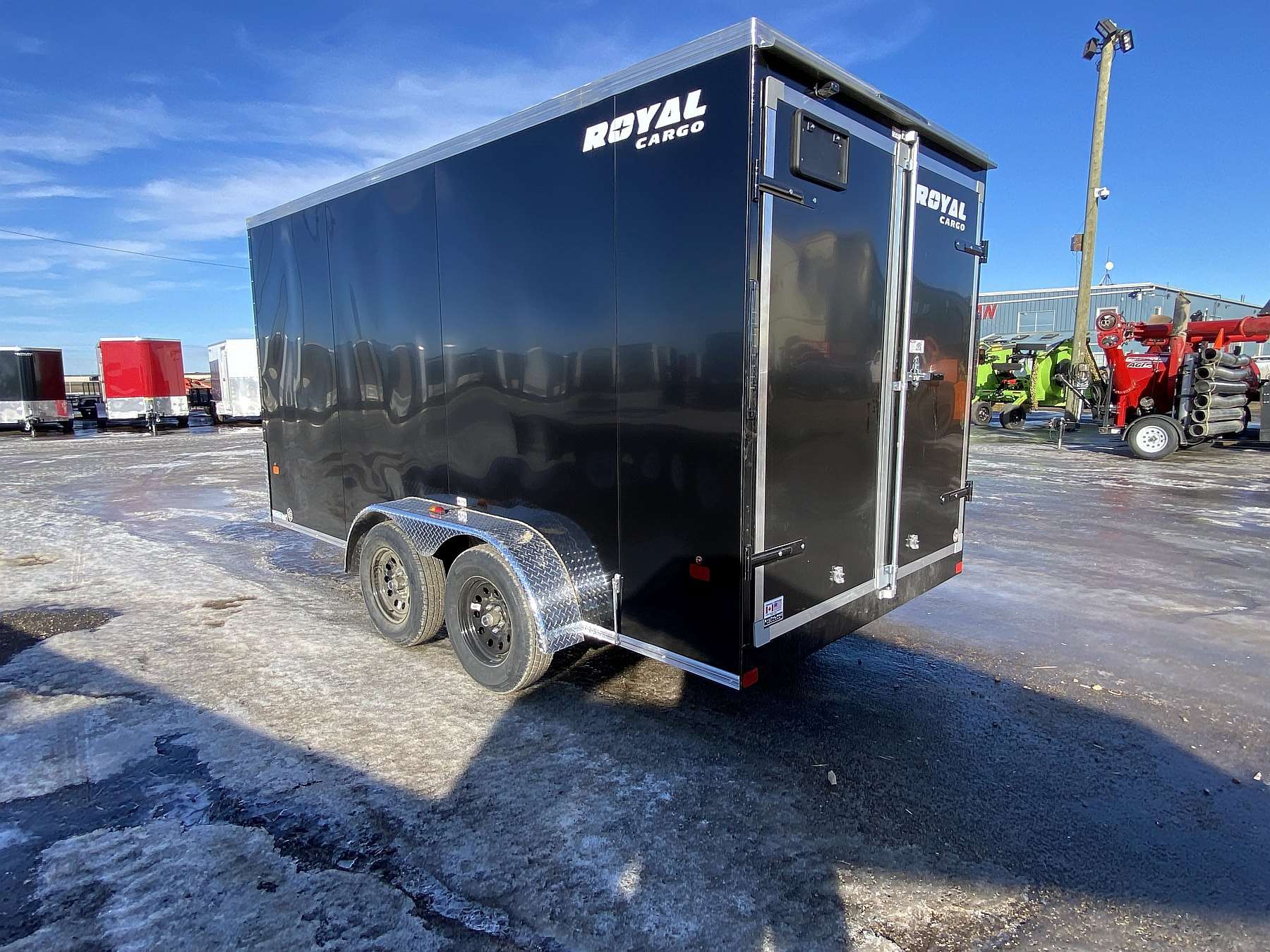 2026 Royal 7'x14' Enclosed Flat Front Cargo Trailer