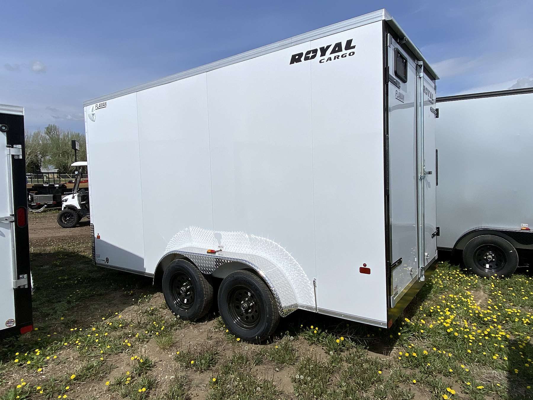 2026 Royal 7'x14' Enclosed Flat Front Cargo Trailer