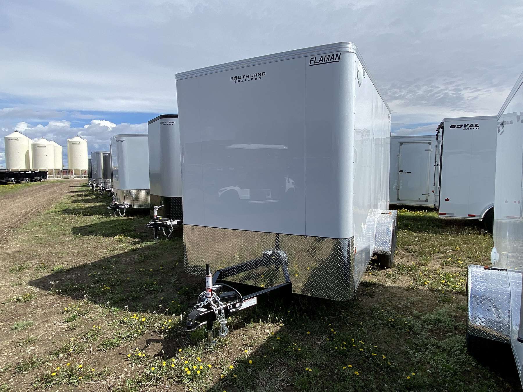 2026 Royal 7'x14' Enclosed Flat Front Cargo Trailer