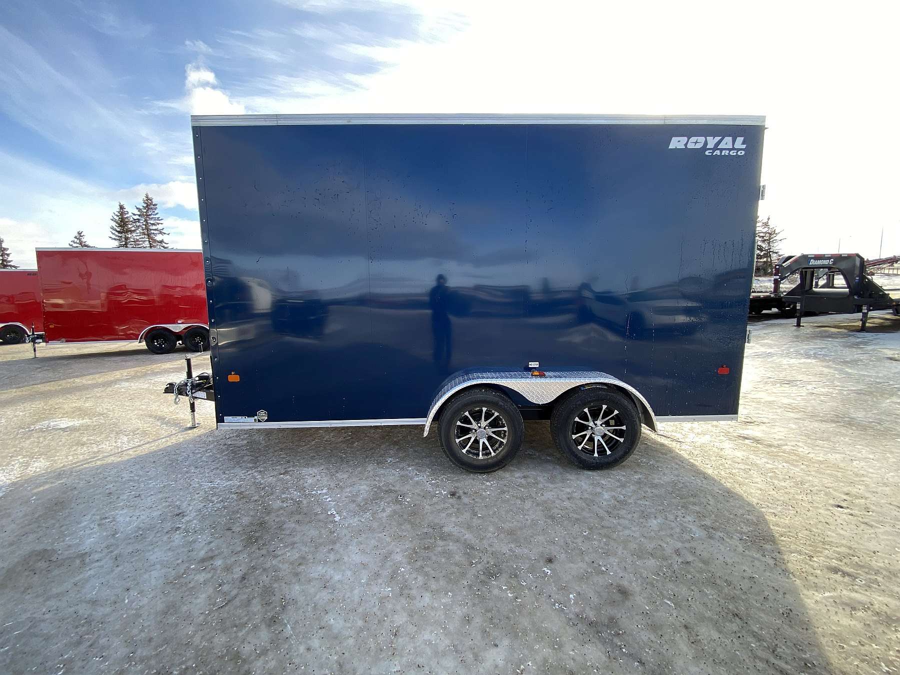 2026 Royal 7'x16' Cargo w/ Torsion Axles and ALM Wheels