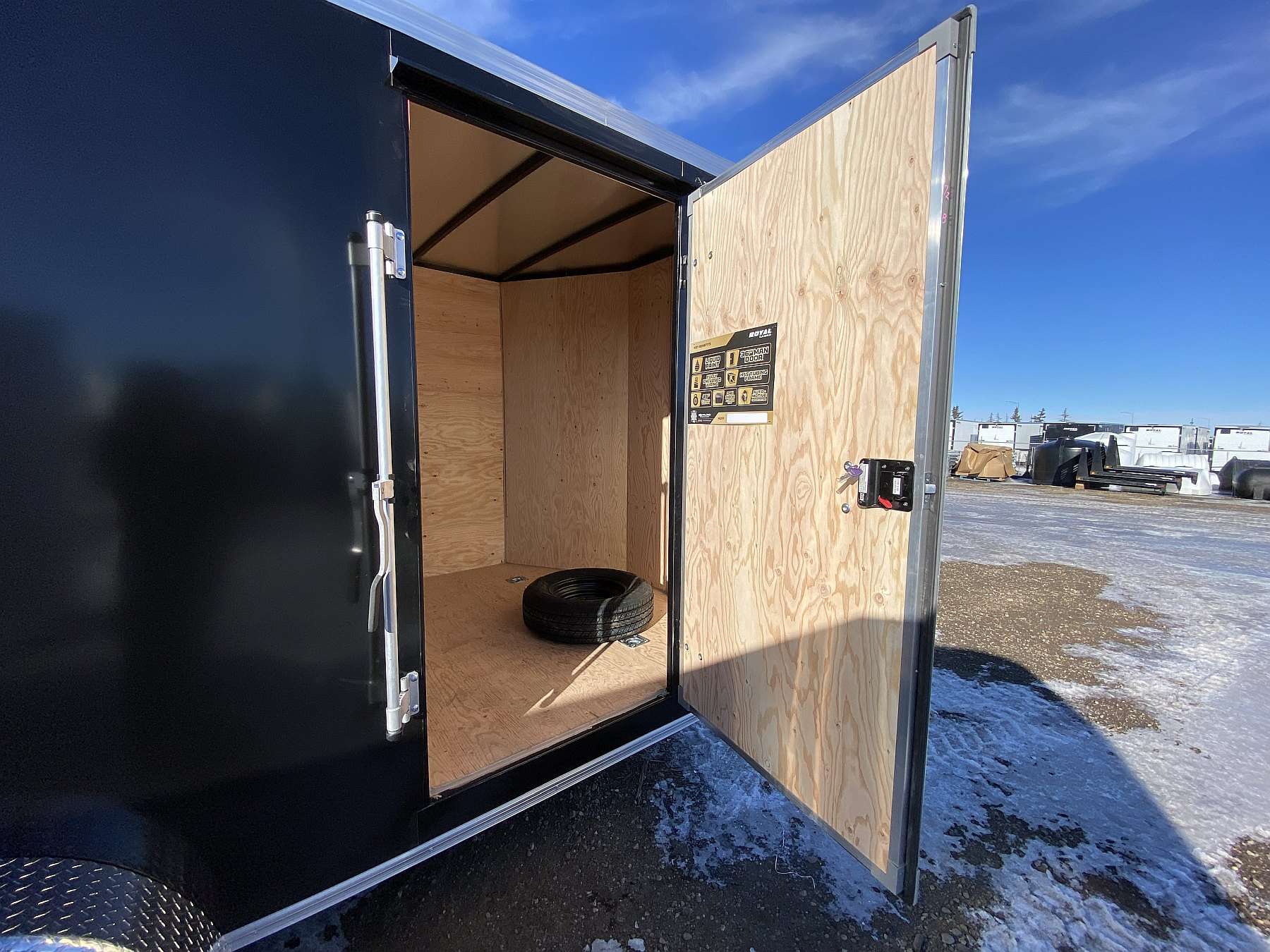 2026 Royal 7'x16' Enclosed Cargo Trailer w/ 78" Interior