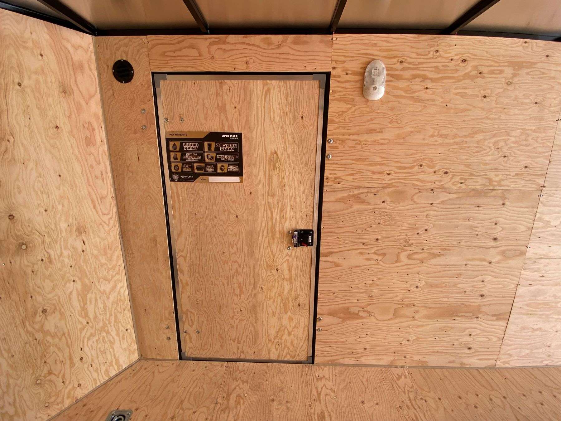 2026 Royal 7'x16' Enclosed Cargo Trailer w/ 78" Interior