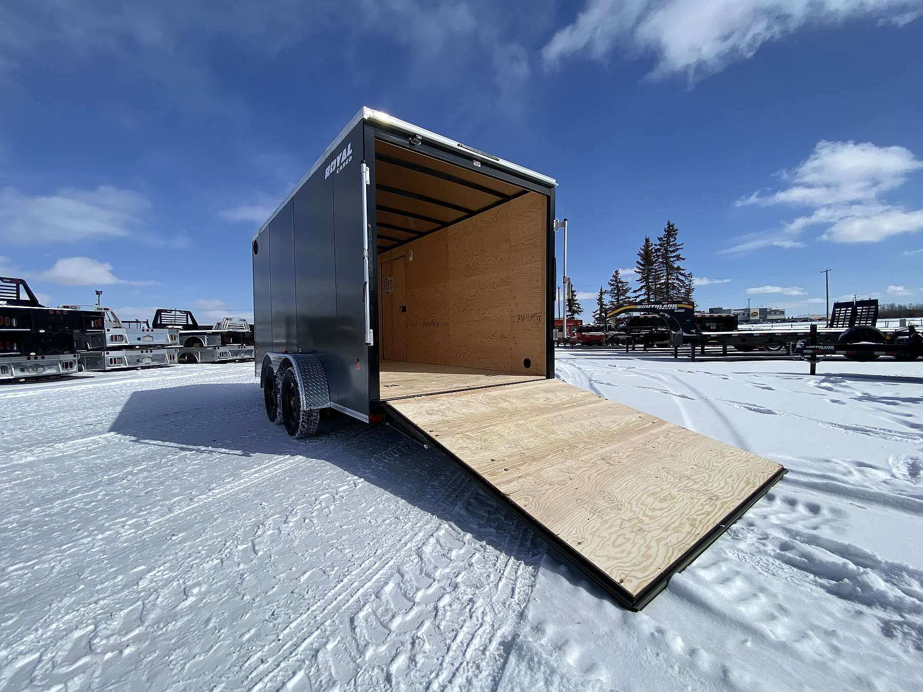 2026 Royal 7'x16' Enclosed Cargo Trailer w/ 78" Interior