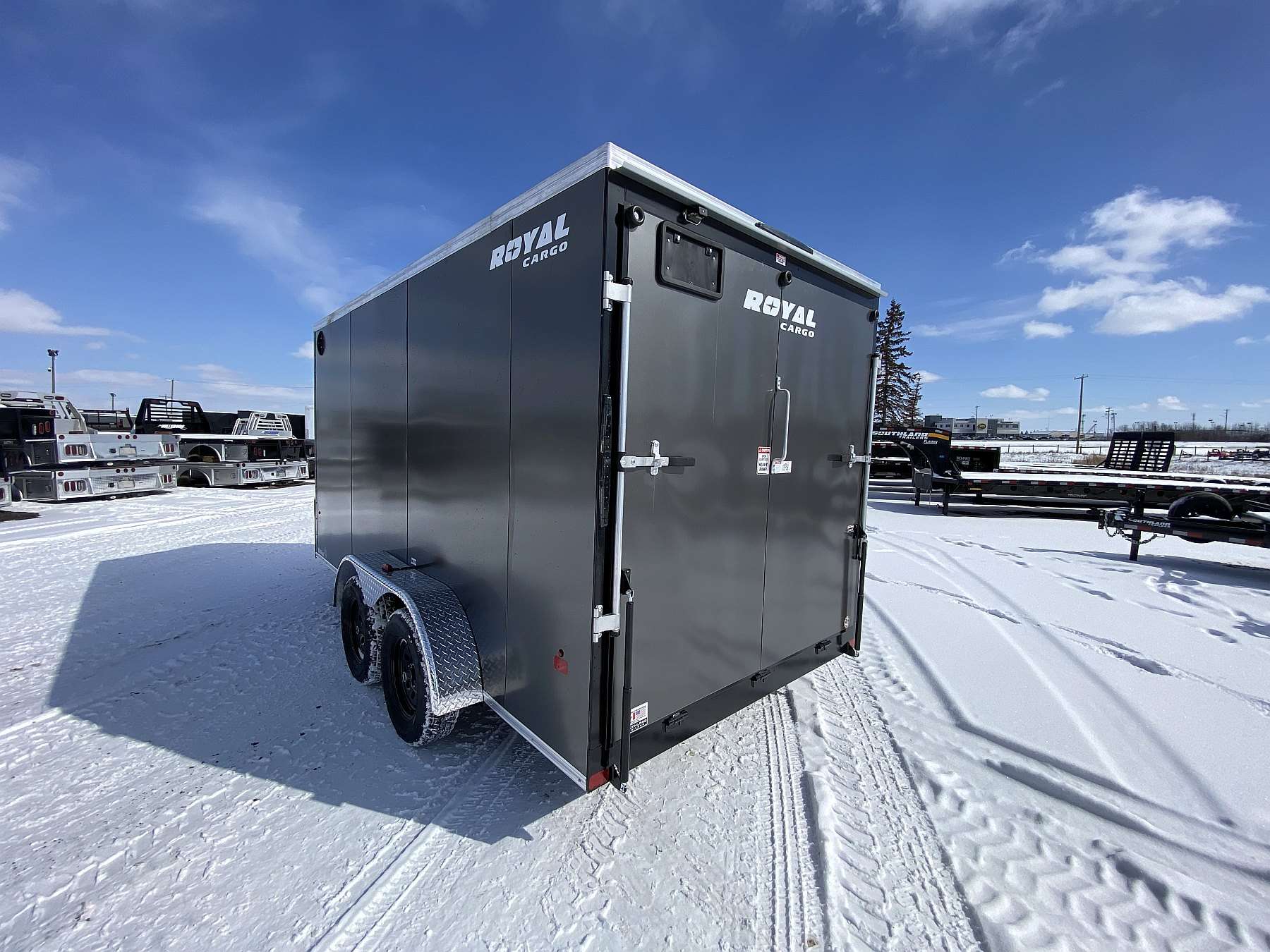 2026 Royal 7'x16' Enclosed Cargo Trailer w/ 78" Interior