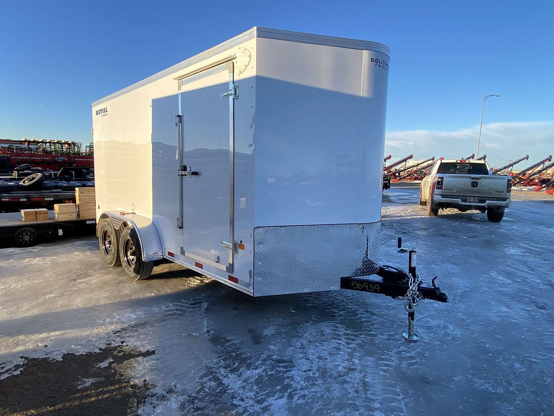 2026 Royal 7'x16' Enclosed Cargo Trailer w/ Axle Upgrade