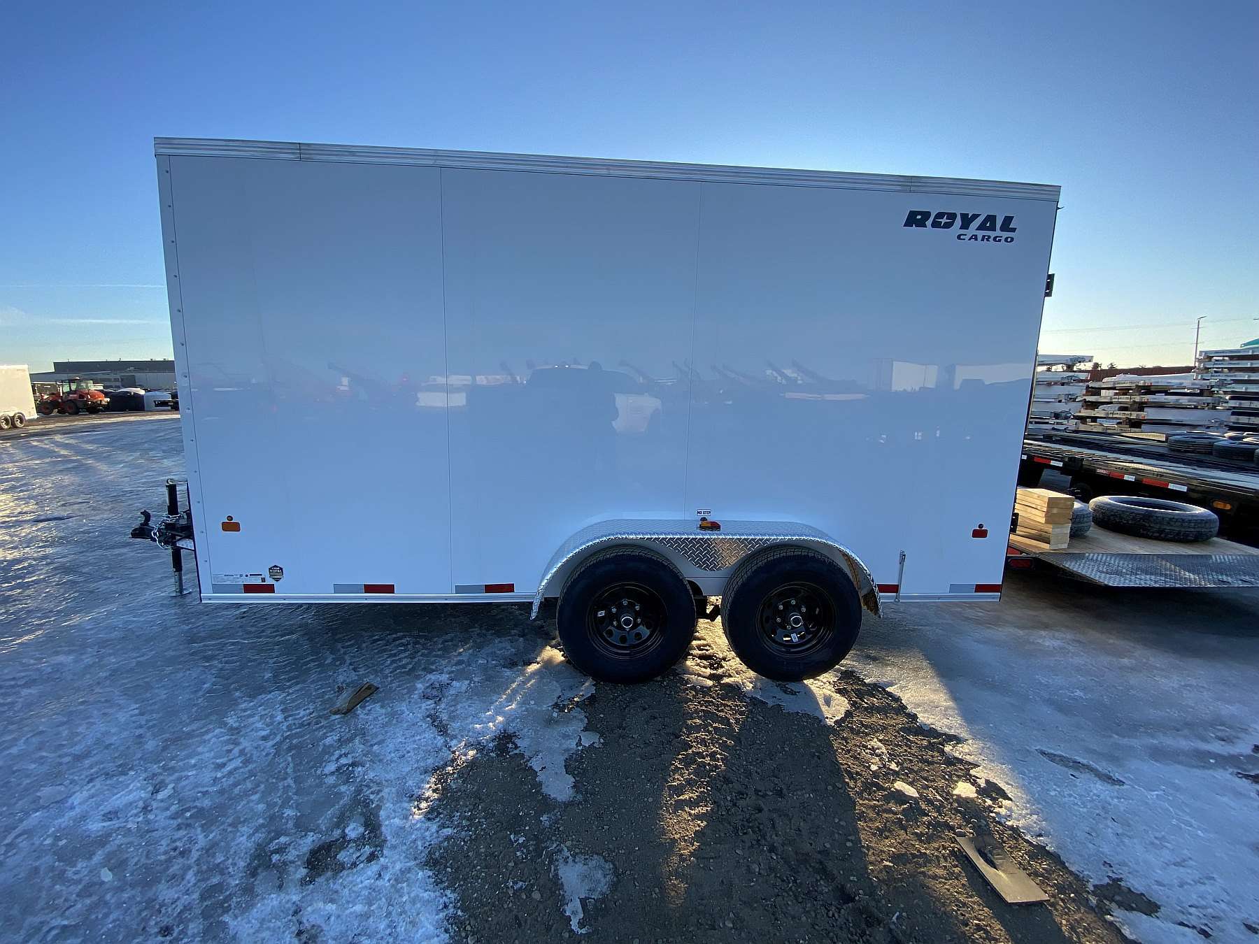 2026 Royal 7'x16' Enclosed Cargo Trailer w/ Axle Upgrade