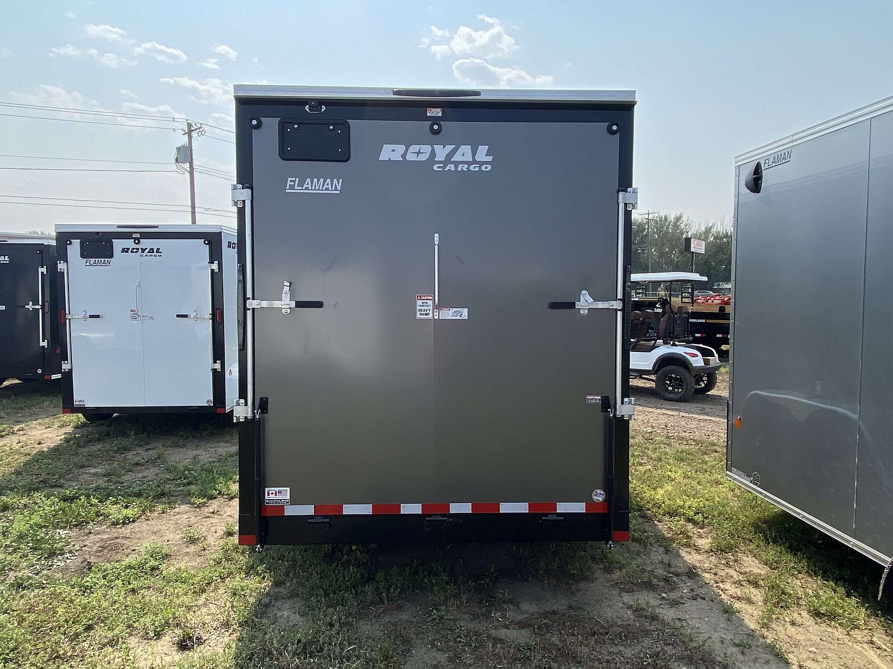 2026 Royal 7'x16' Enclosed Cargo Trailer w/ Axle Upgrade