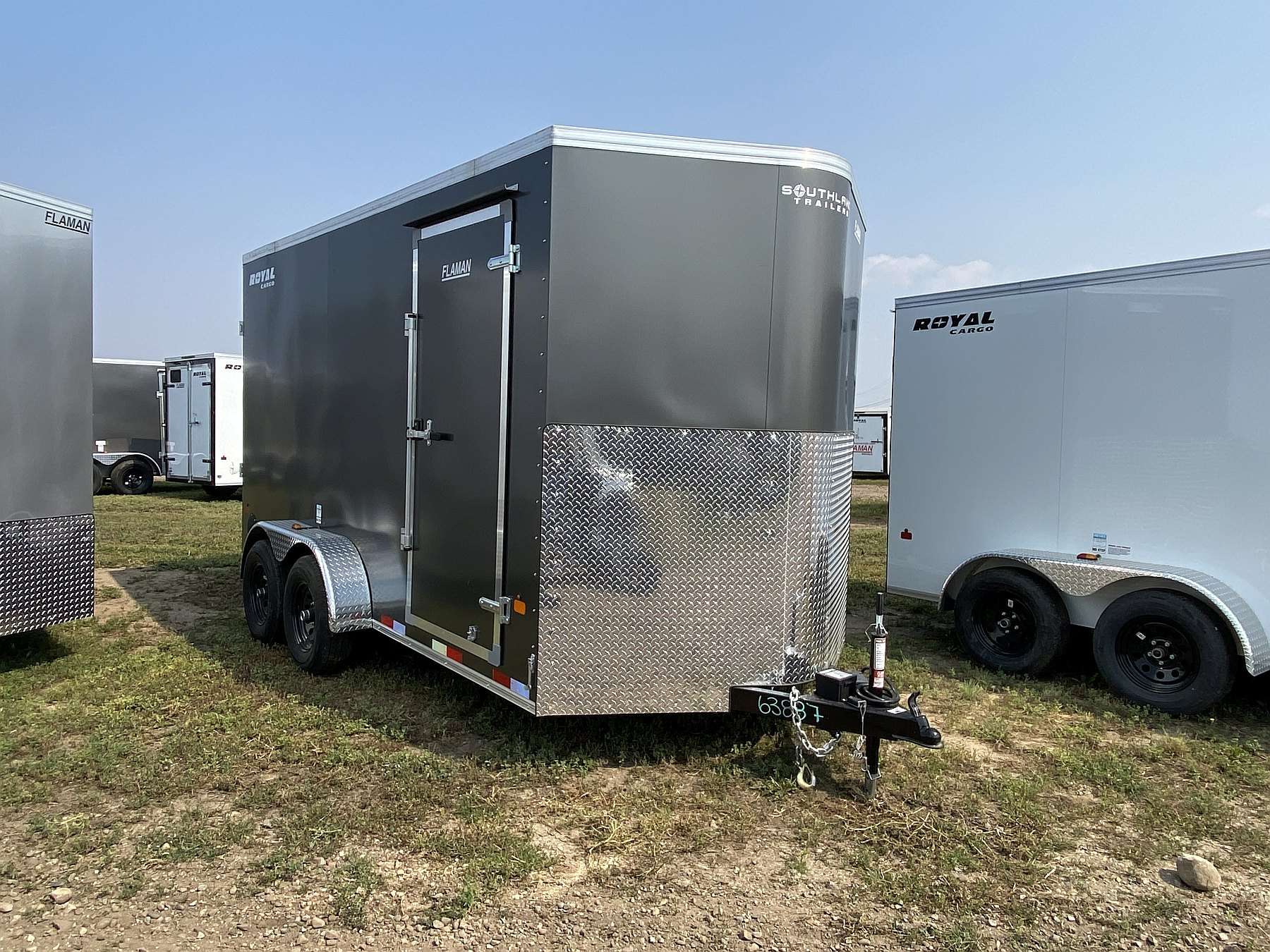 2026 Royal 7'x16' Enclosed Cargo Trailer w/ Axle Upgrade