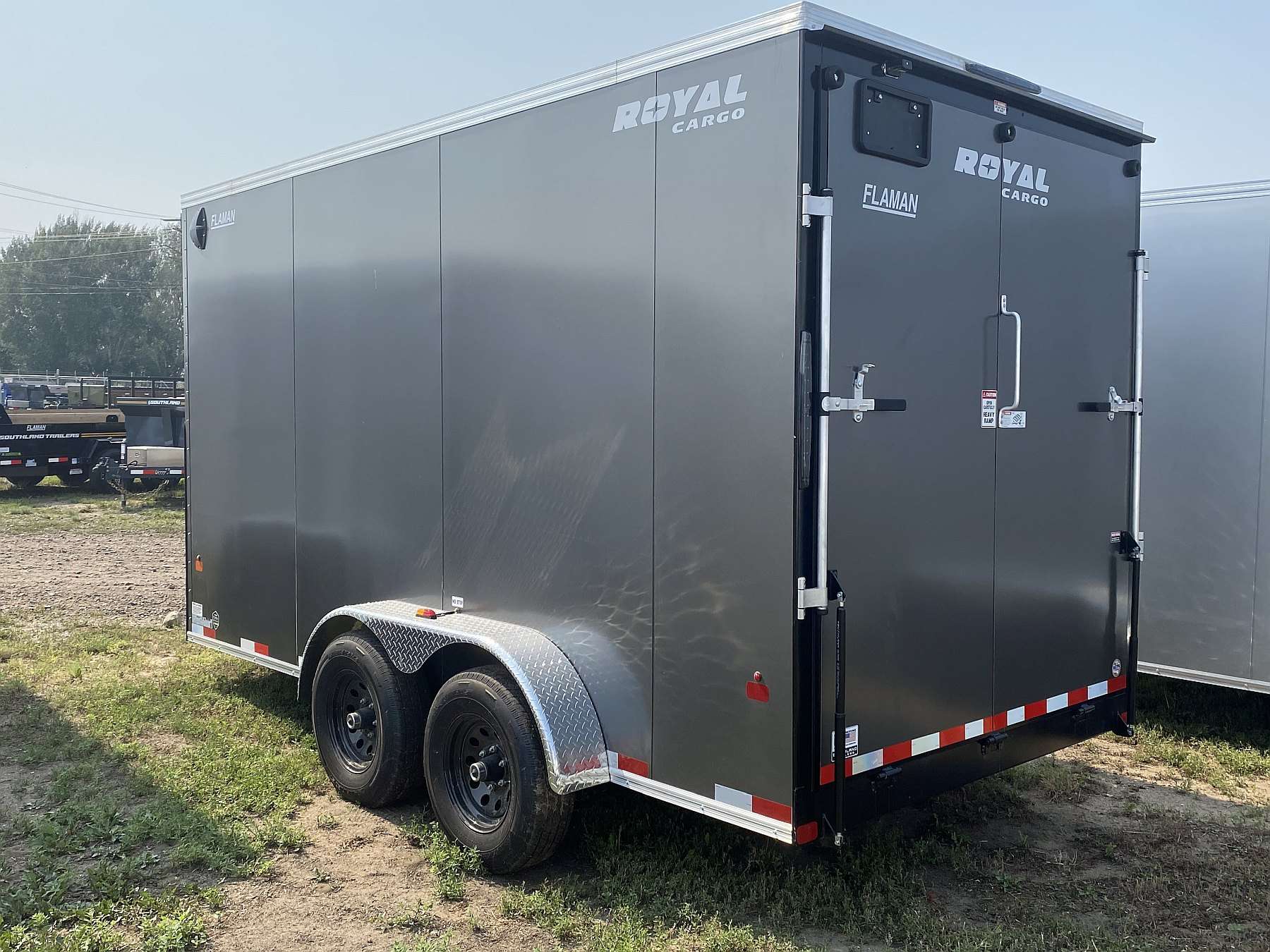 2026 Royal 7'x16' Enclosed Cargo Trailer w/ Axle Upgrade