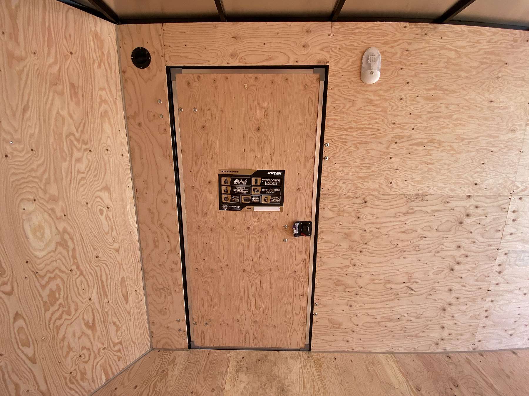 2026 Royal 7'x16' Enclosed Cargo Trailer w/ Torsion Axles