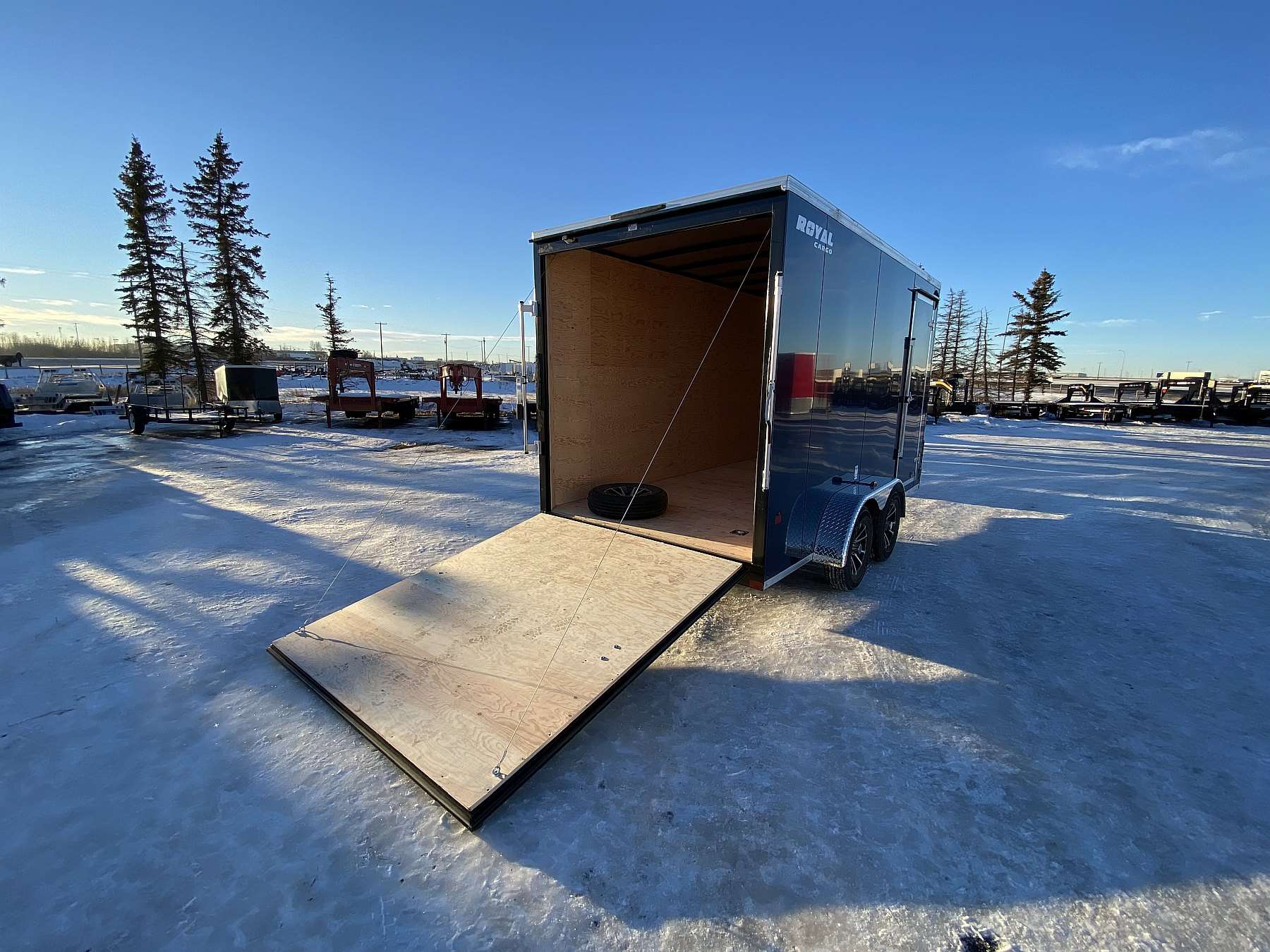 2026 Royal 7'x16' Enclosed Cargo Trailer w/ Torsion Axles