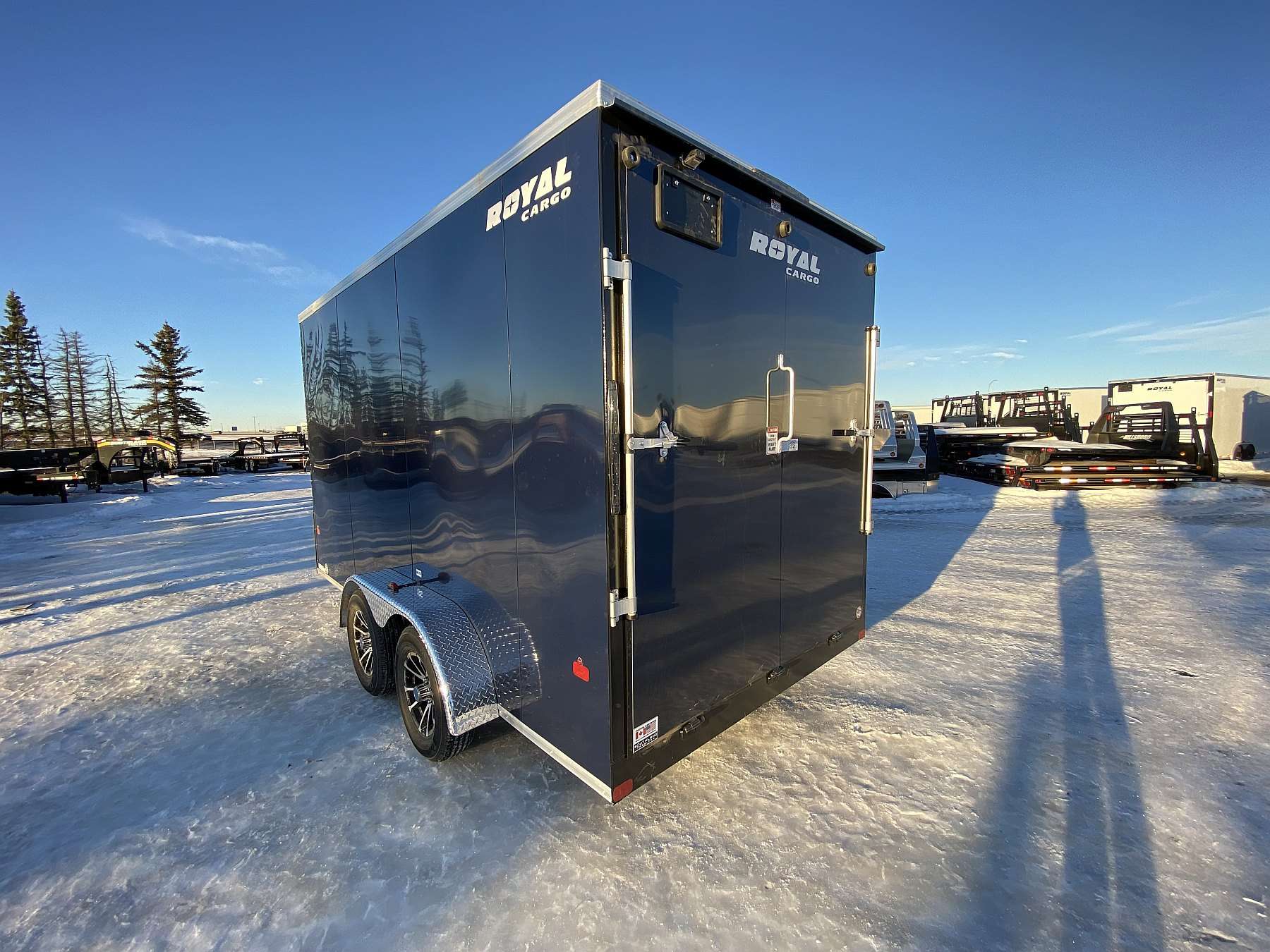 2026 Royal 7'x16' Enclosed Cargo Trailer w/ Torsion Axles