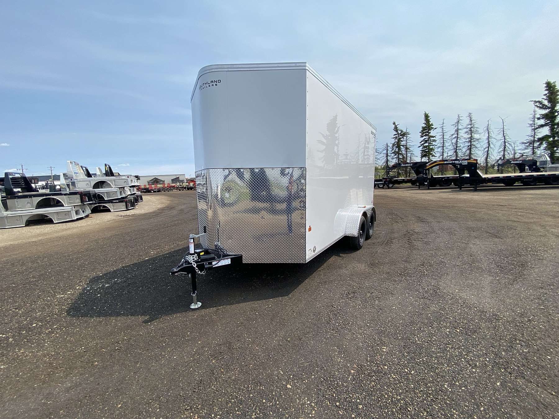 2026 Royal 7'x16' Enclosed Cargo w/ 48" Checkerplate