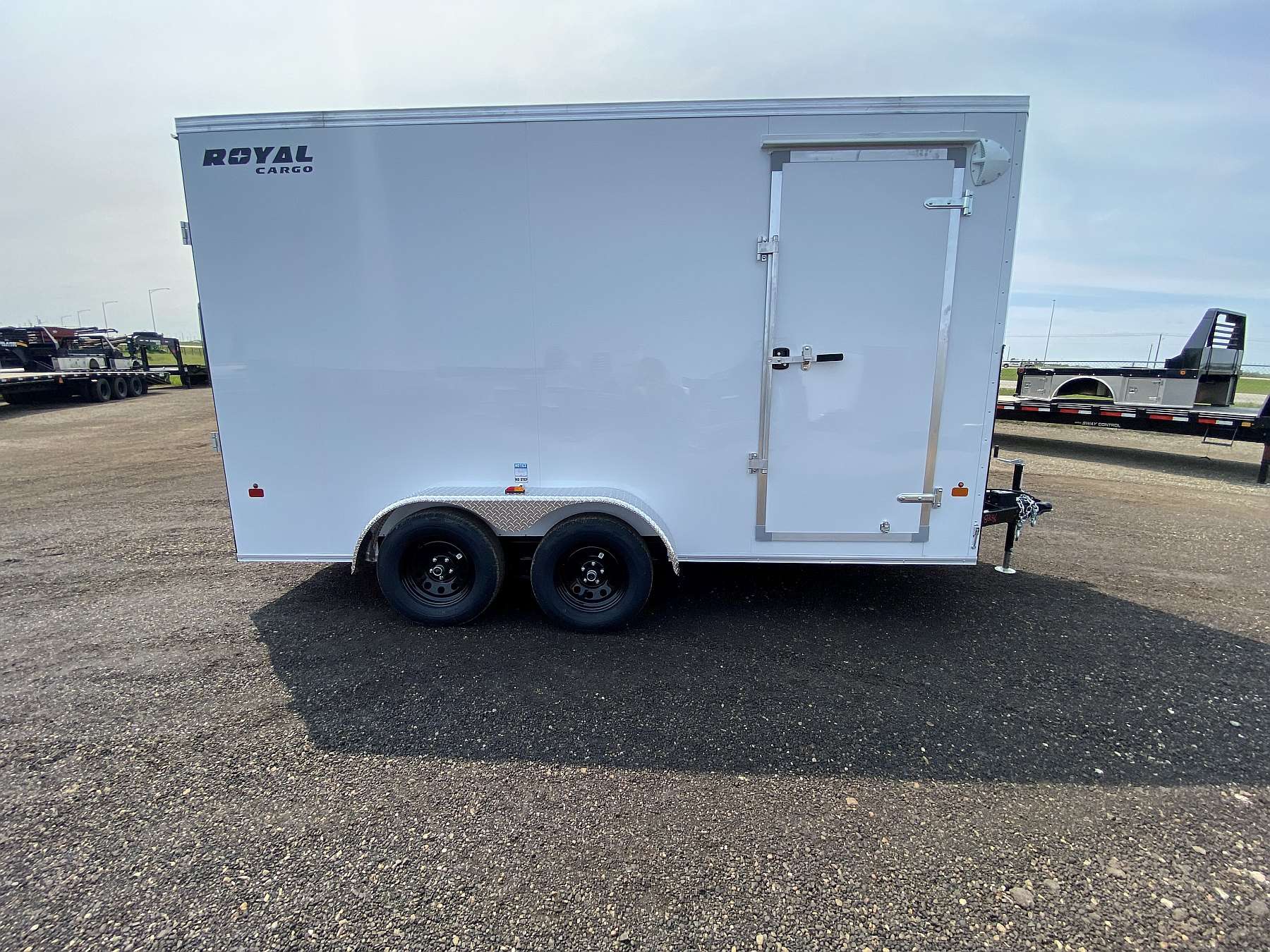 2026 Royal 7'x16' Enclosed Cargo w/ 48" Checkerplate