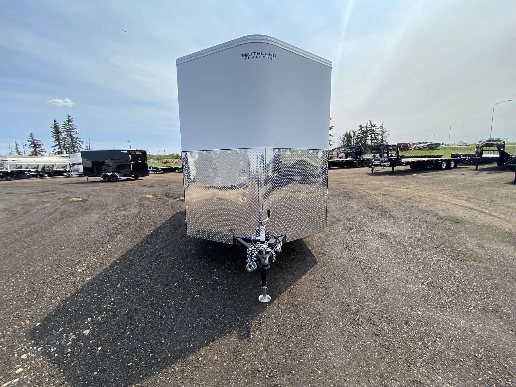 2026 Royal 7'x16' Enclosed Cargo w/ 48" Checkerplate