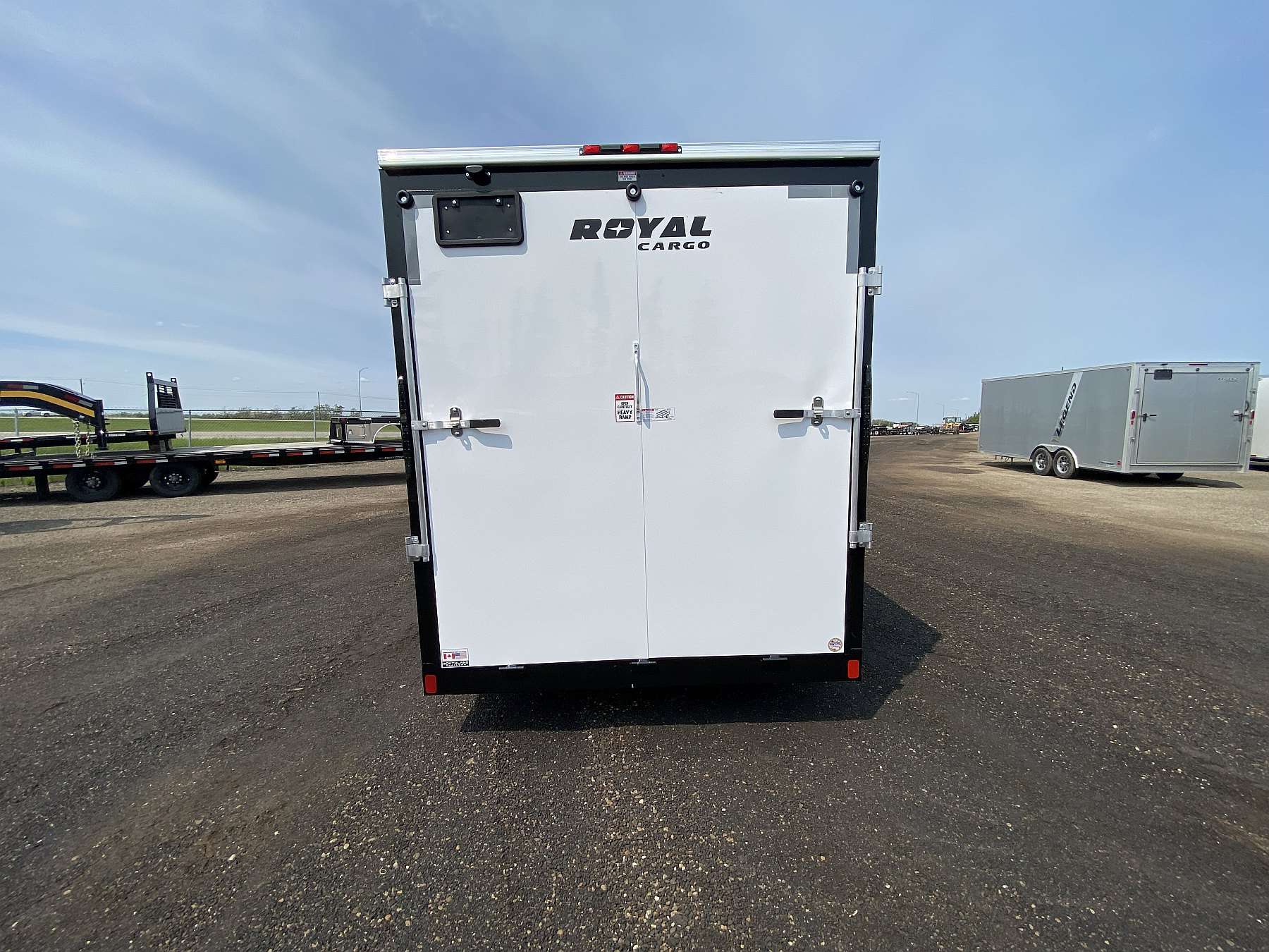 2026 Royal 7'x16' Enclosed Cargo w/ 48" Checkerplate