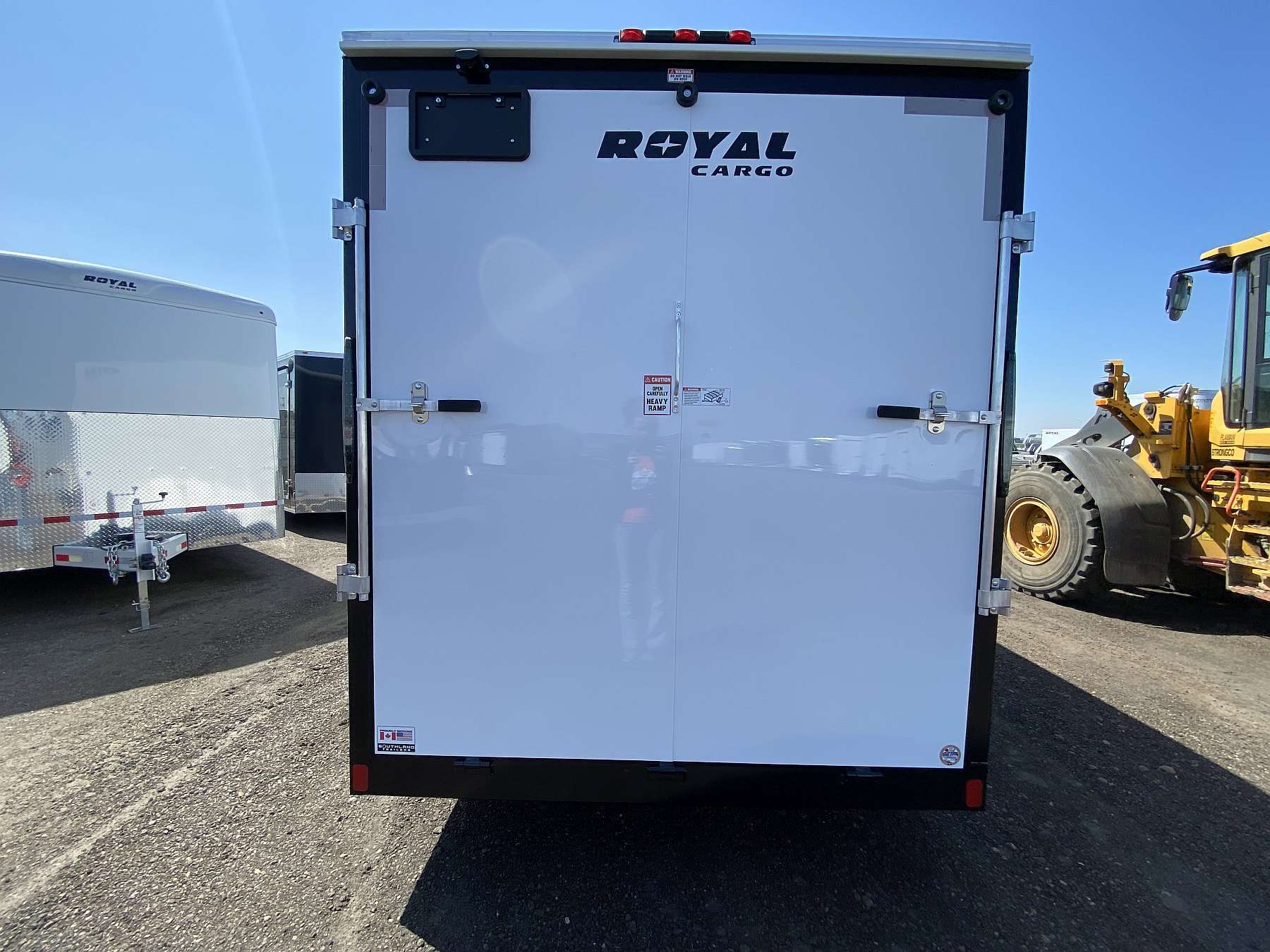 2026 Royal 7'x16' Enclosed Cargo w/ 48" Checkerplate