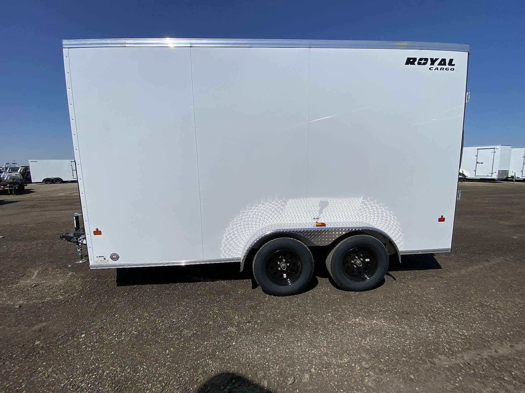 2026 Royal 7'x16' Enclosed Cargo w/ 48" Checkerplate