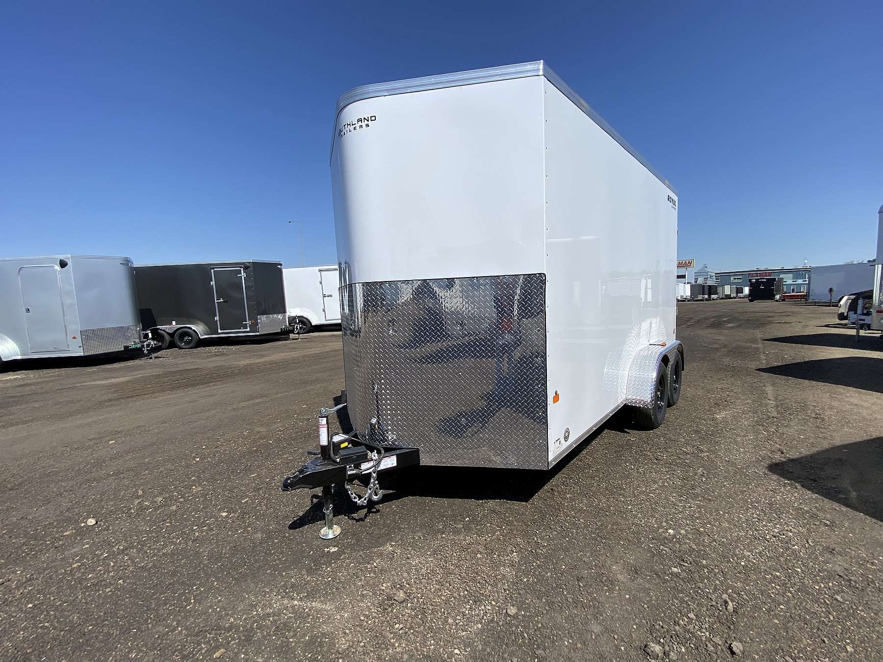 2026 Royal 7'x16' Enclosed Cargo w/ 48" Checkerplate