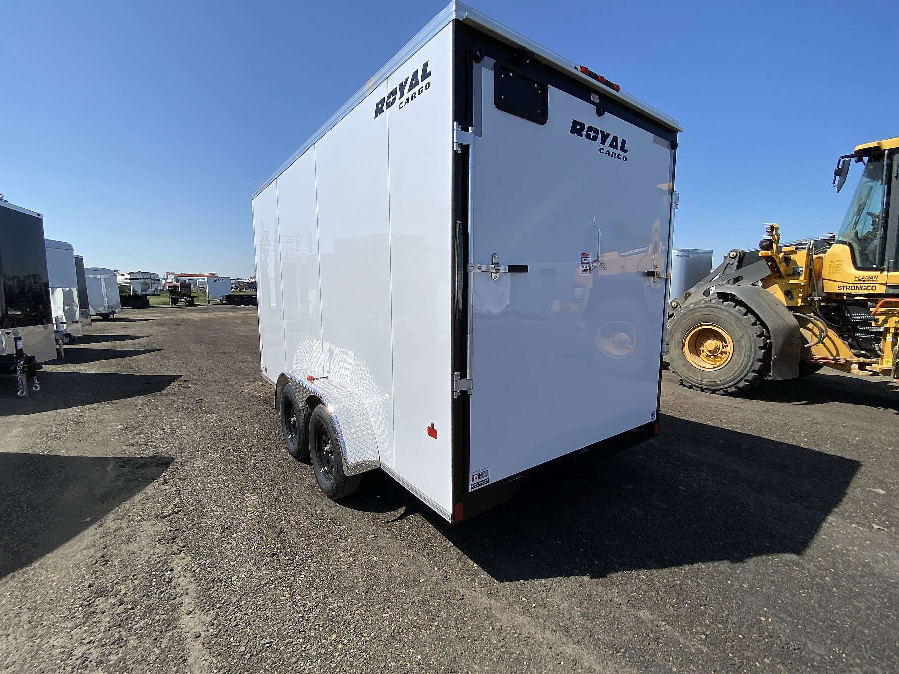 2026 Royal 7'x16' Enclosed Cargo w/ 48" Checkerplate