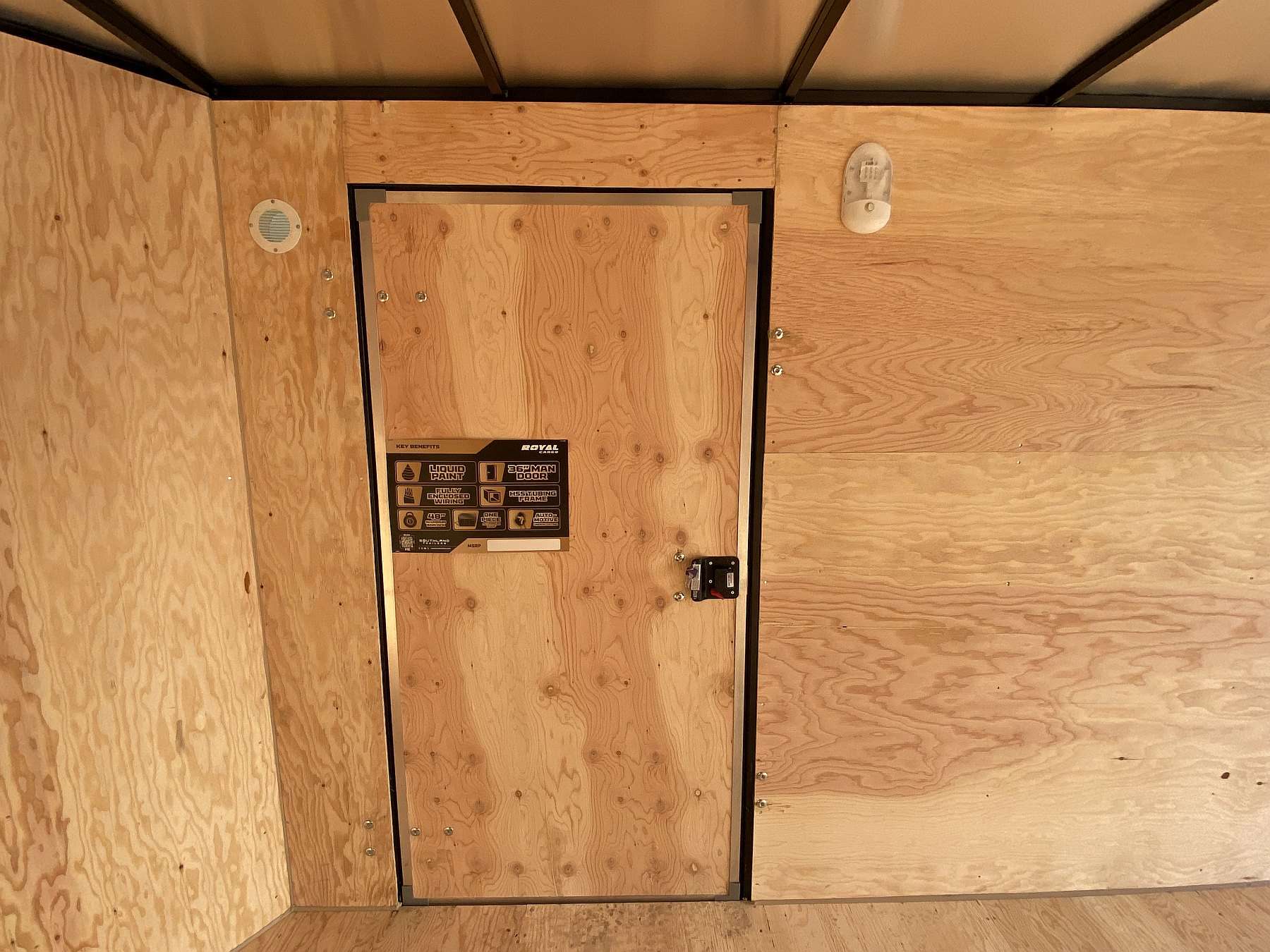 2026 Royal 7'x16' Enclosed Cargo w/ 78" Height