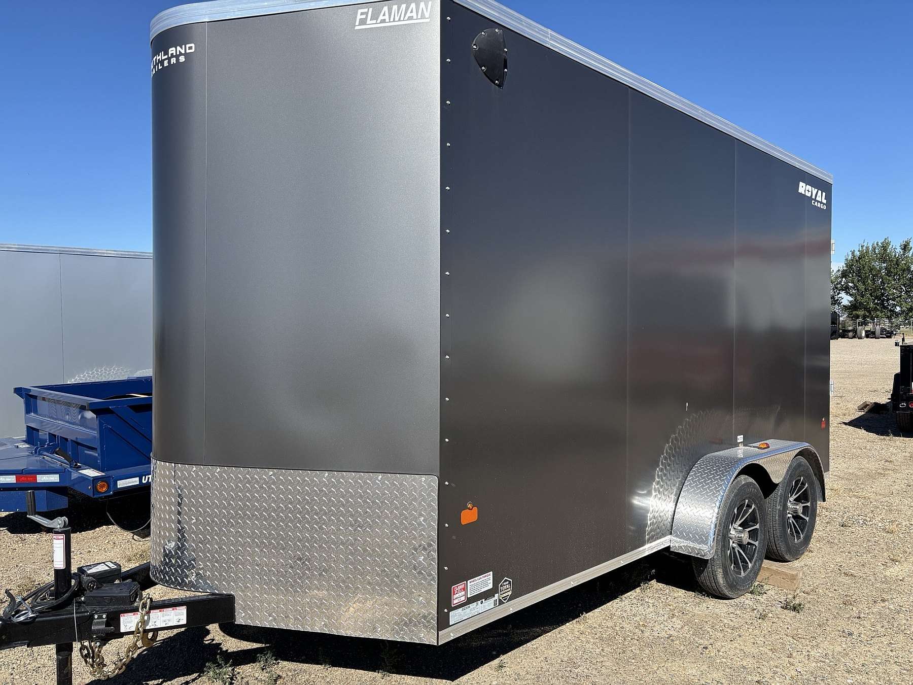 2026 Royal 7'x16' Enclosed Cargo w/ Aluminum Wheels