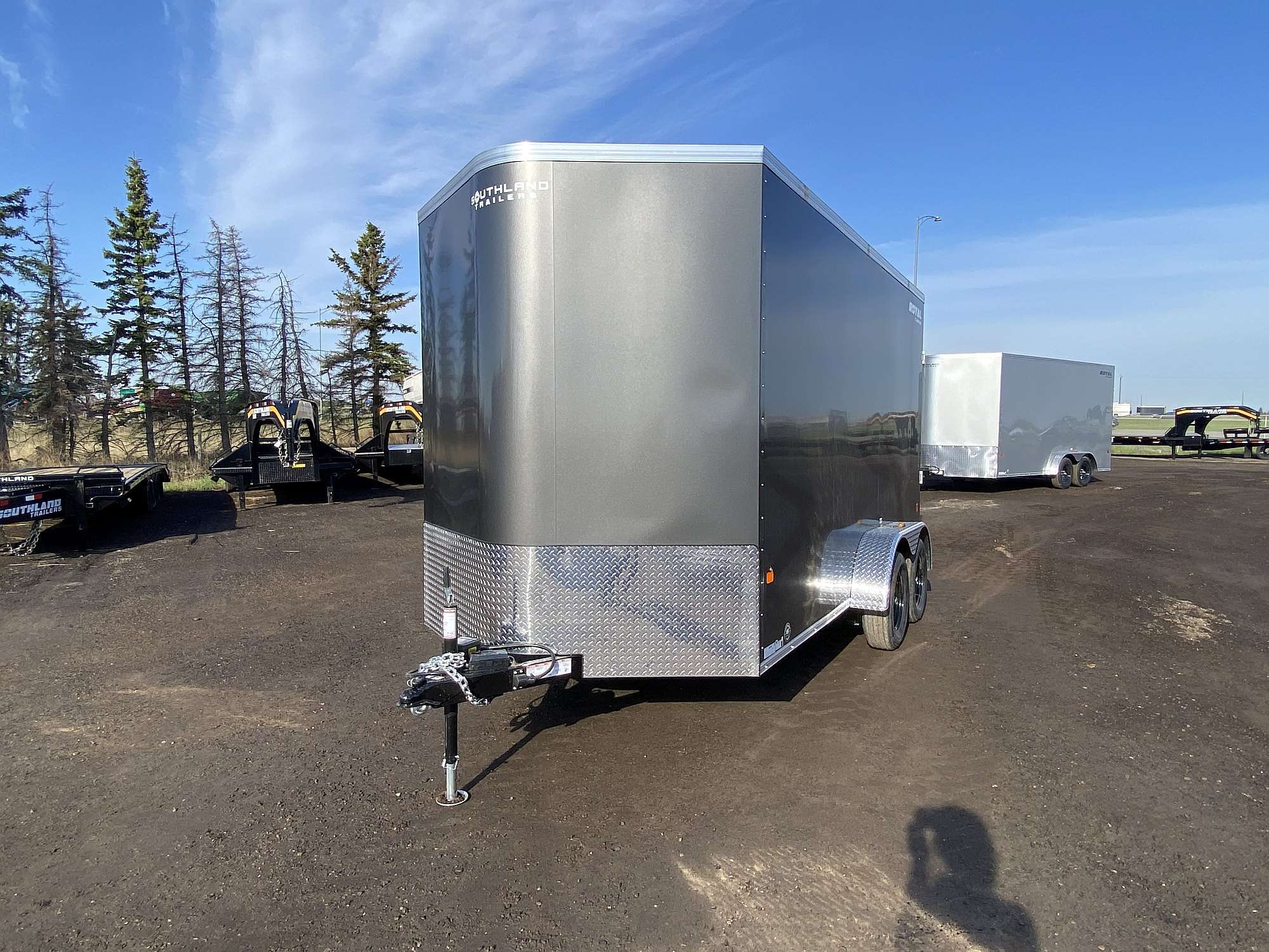 2026 Royal 7'x16' Enclosed Cargo  w/ Ramp Door