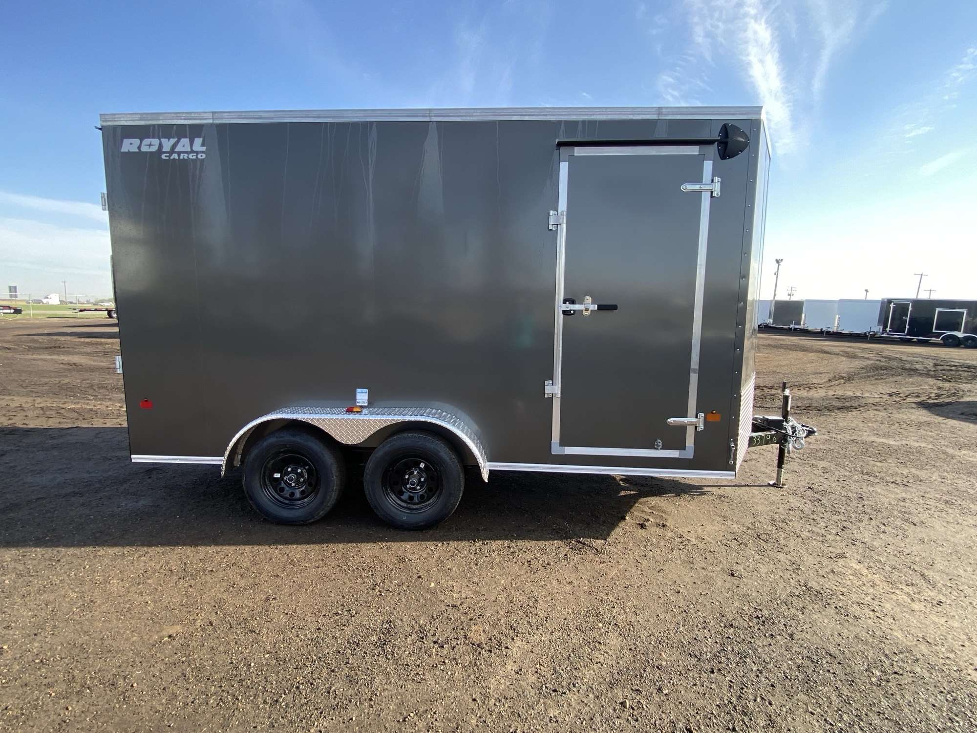 2026 Royal 7'x16' Enclosed Cargo  w/ Ramp Door