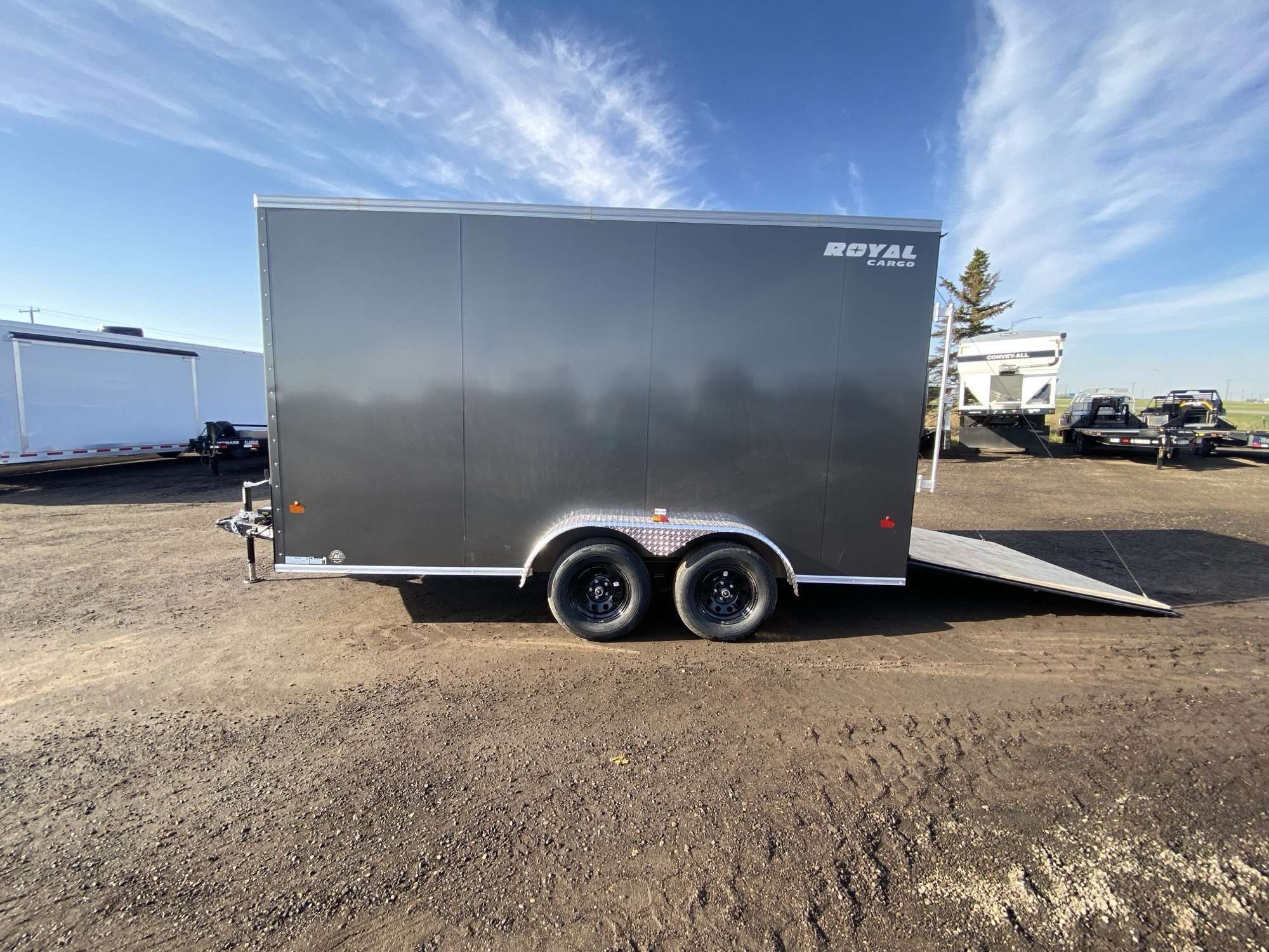 2026 Royal 7'x16' Enclosed Cargo  w/ Ramp Door