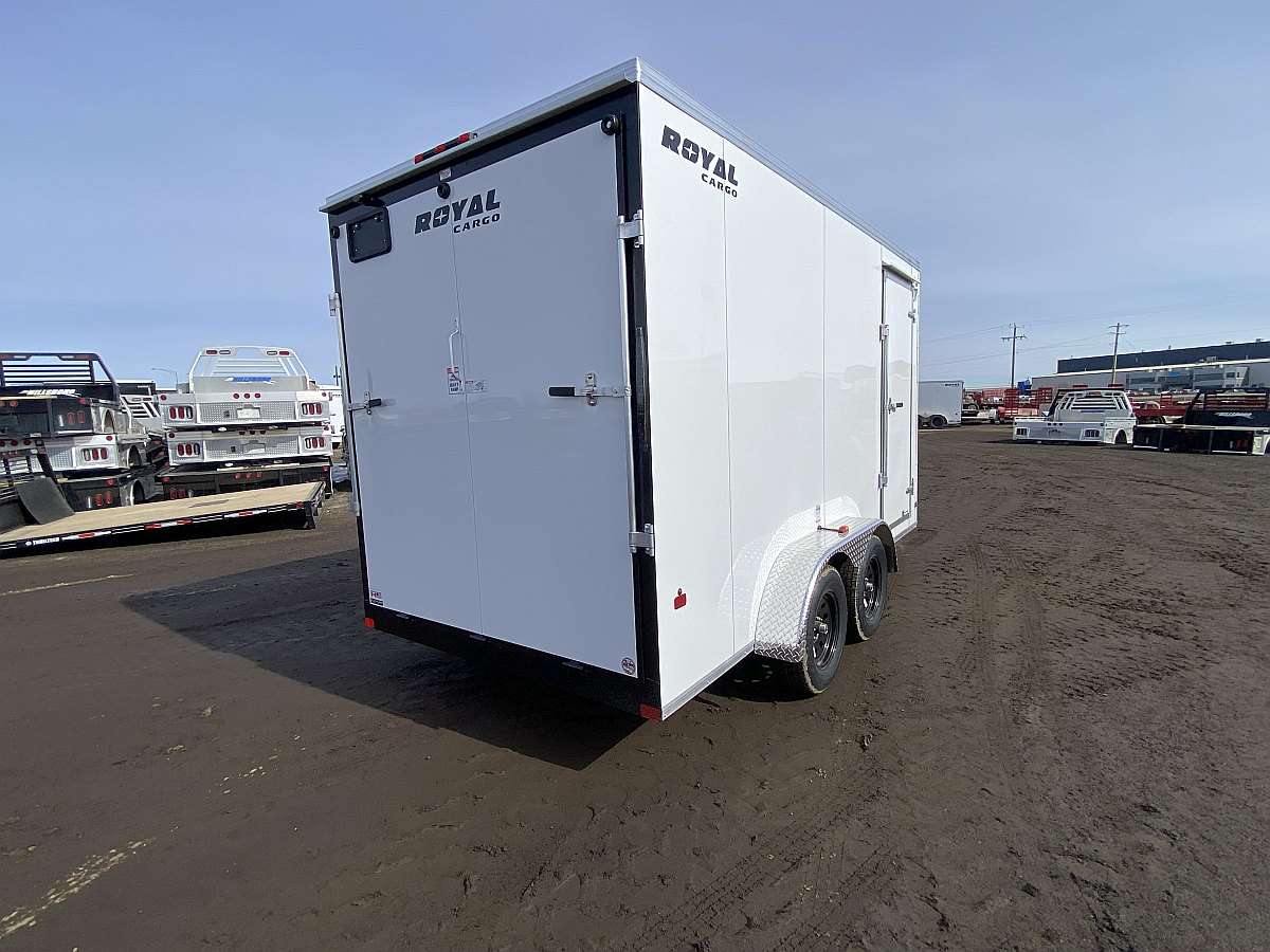 2026 Royal 7'x16' Enclosed Cargo  w/ Ramp Door