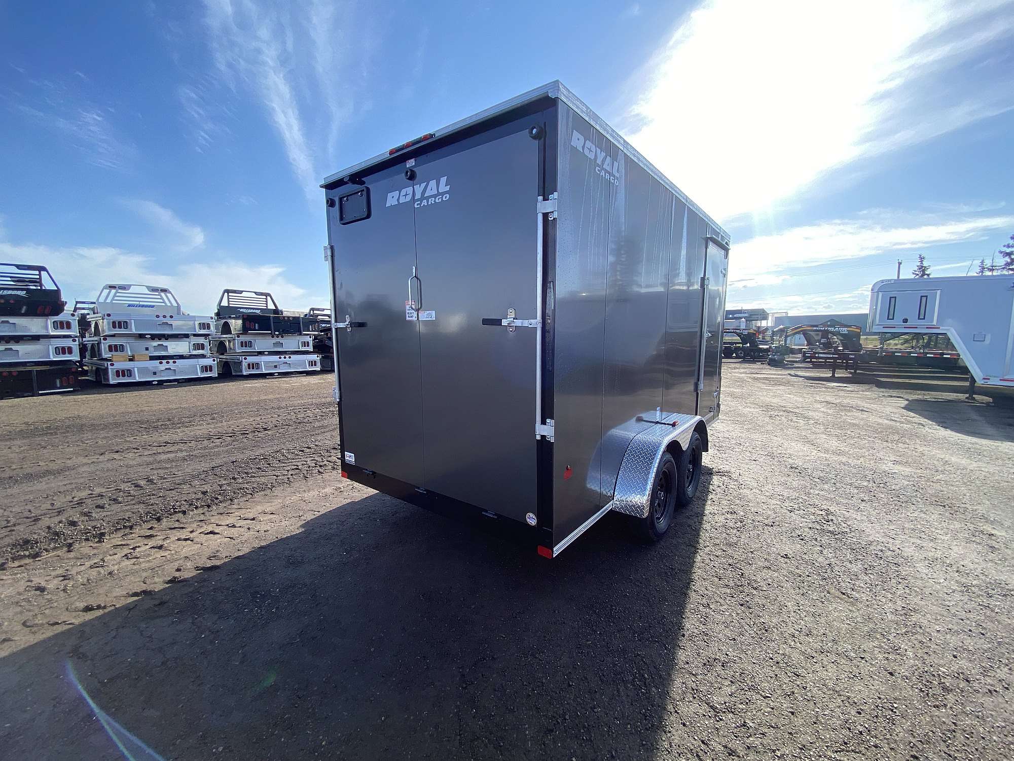 2026 Royal 7'x16' Enclosed Cargo w/ Ramp Door
