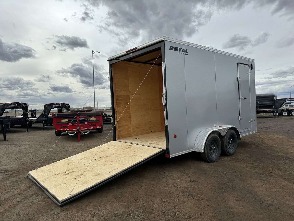 2026 Royal 7'x16' Enclosed Cargo w/ Ramp Door
