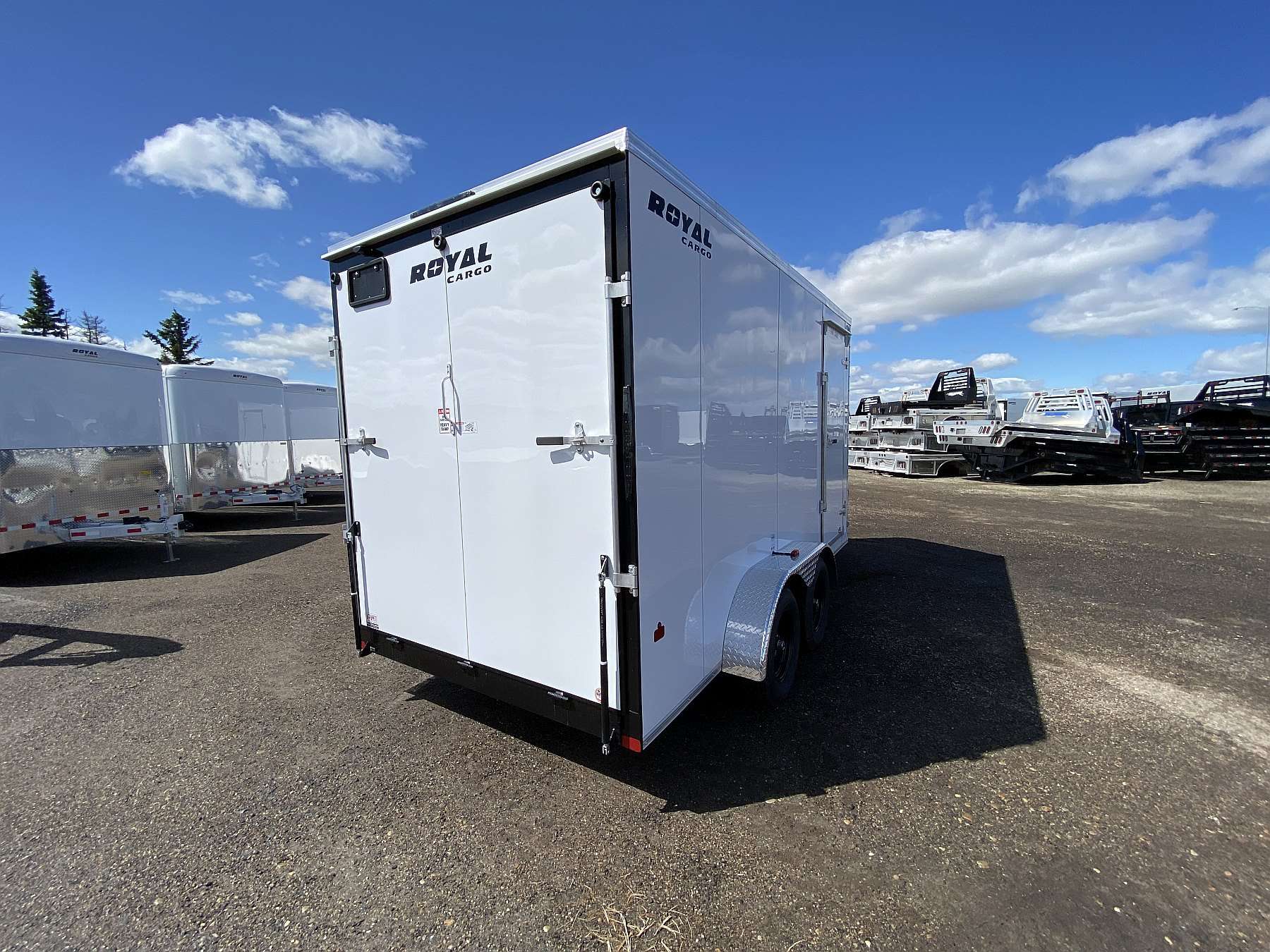 2026 Royal 7'x16' Enclosed Cargo w/ Ramp Door