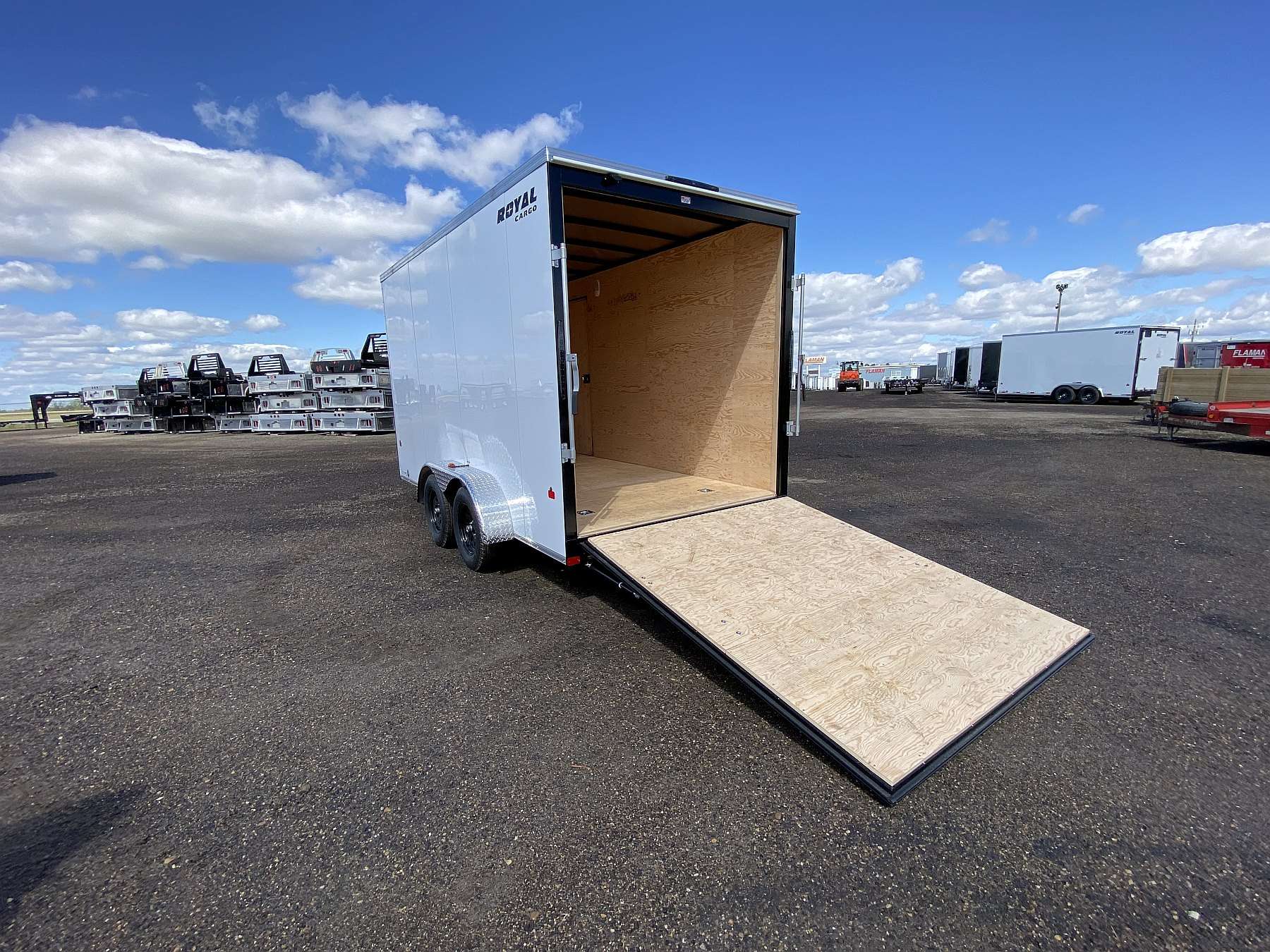 2026 Royal 7'x16' Enclosed Cargo w/ Ramp Door
